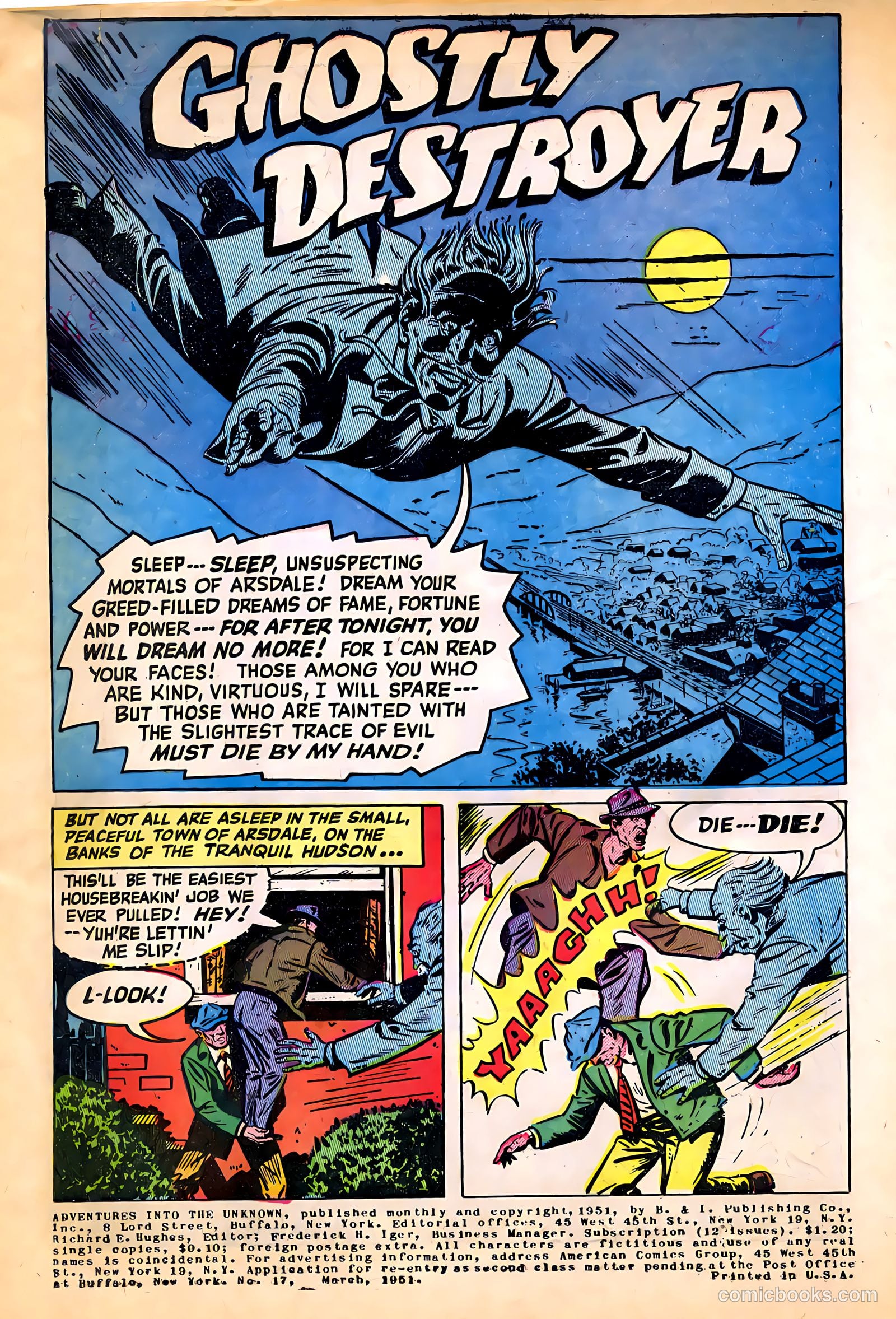 Adventures into the Unknown #17 — page 3 of 52
