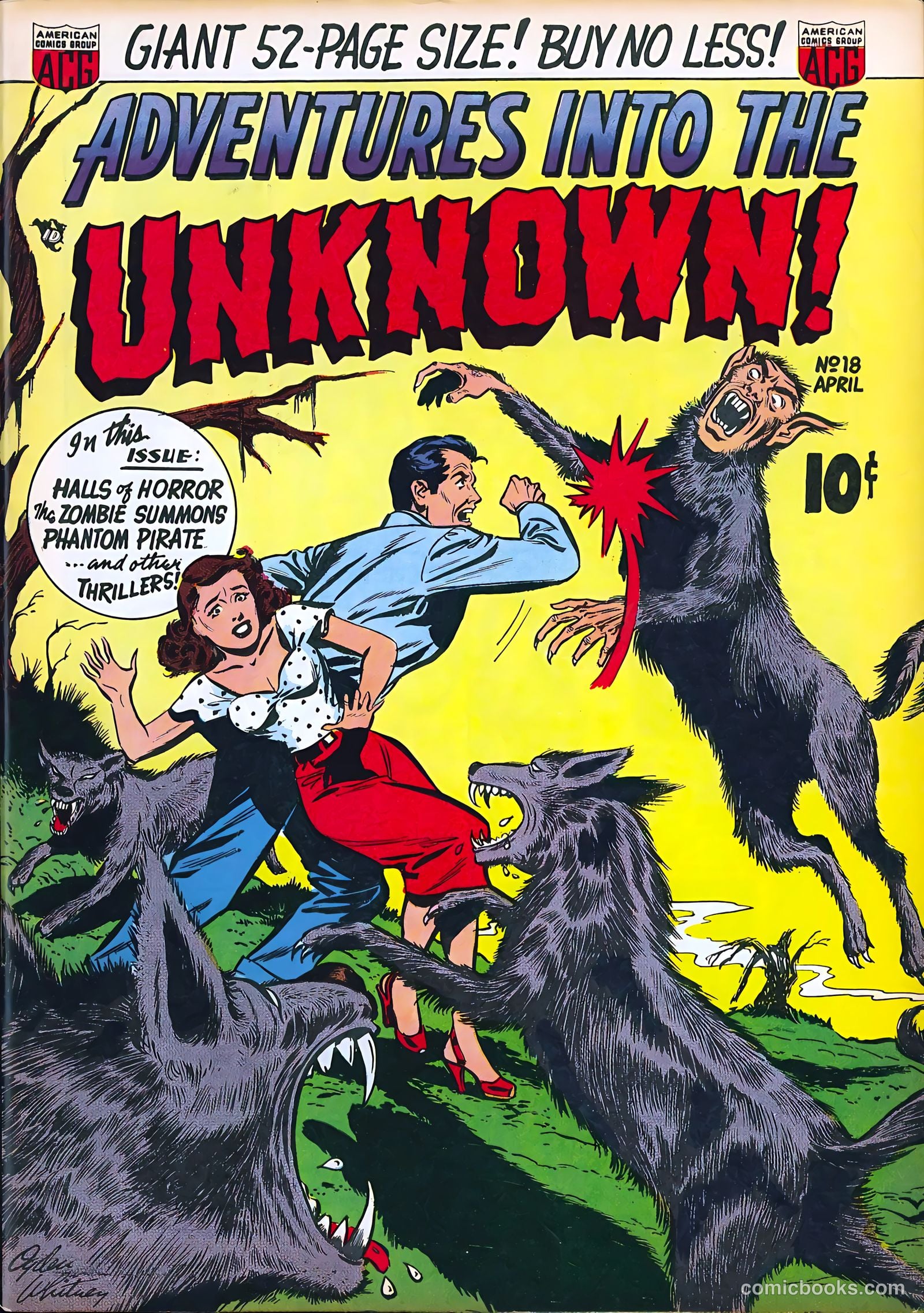 Adventures into the Unknown #18 — page 1 of 53