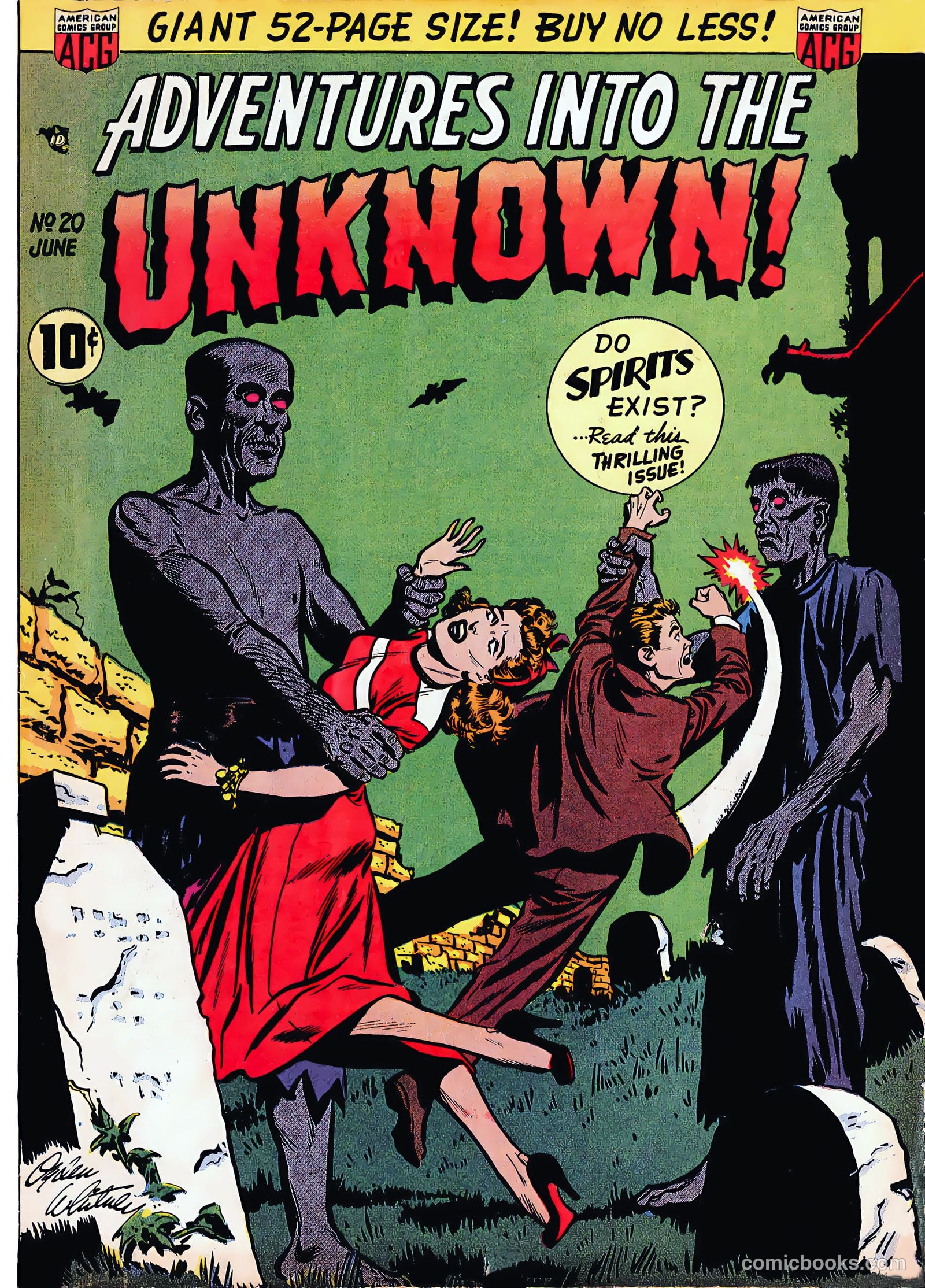 Adventures into the Unknown #20 — page 1 of 52