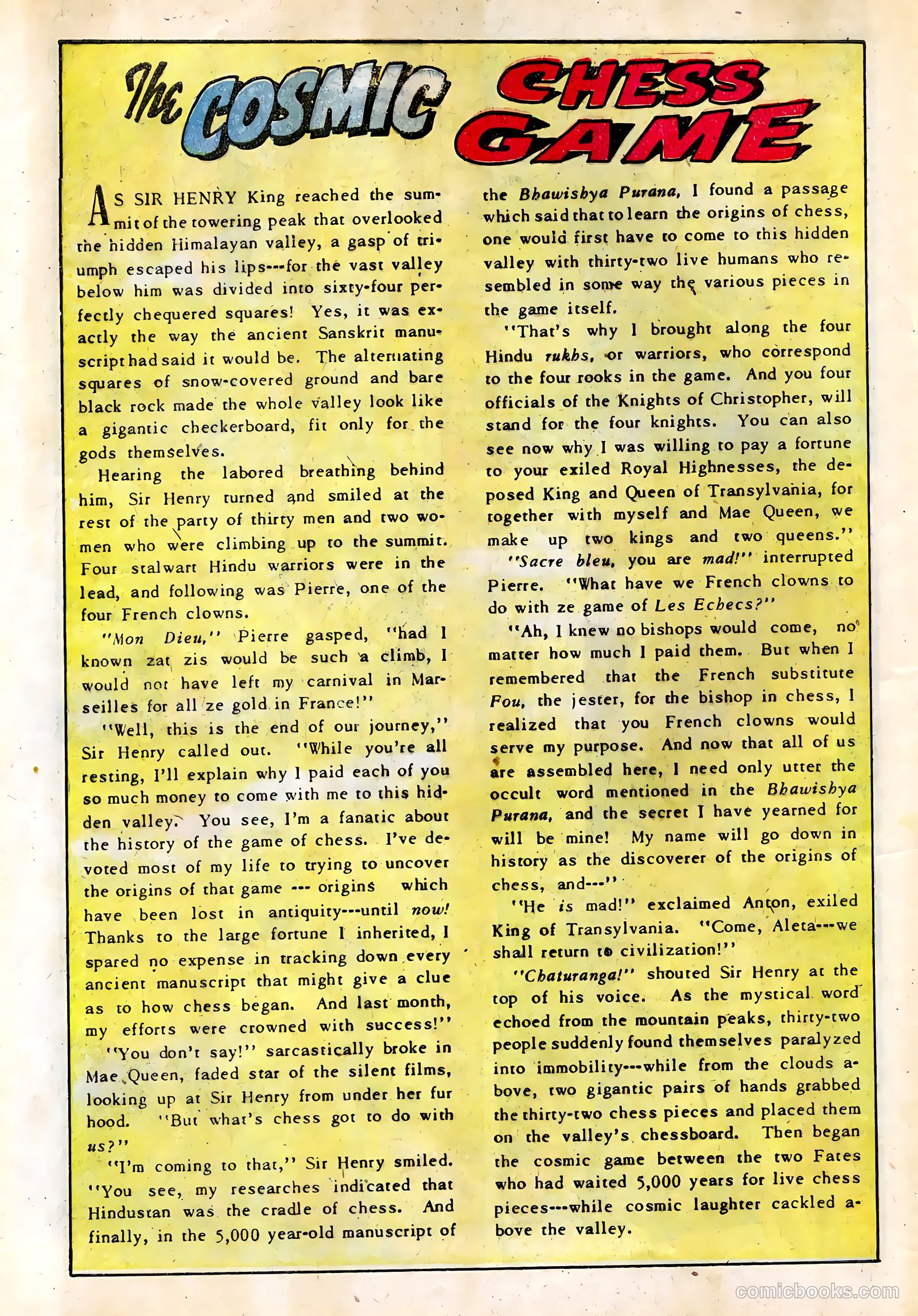 Adventures into the Unknown #22 — page 30 of 52