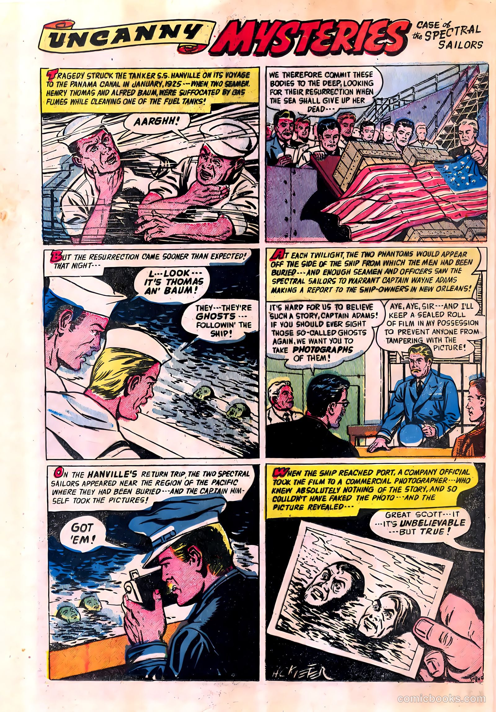 Adventures into the Unknown #22 — page 42 of 52