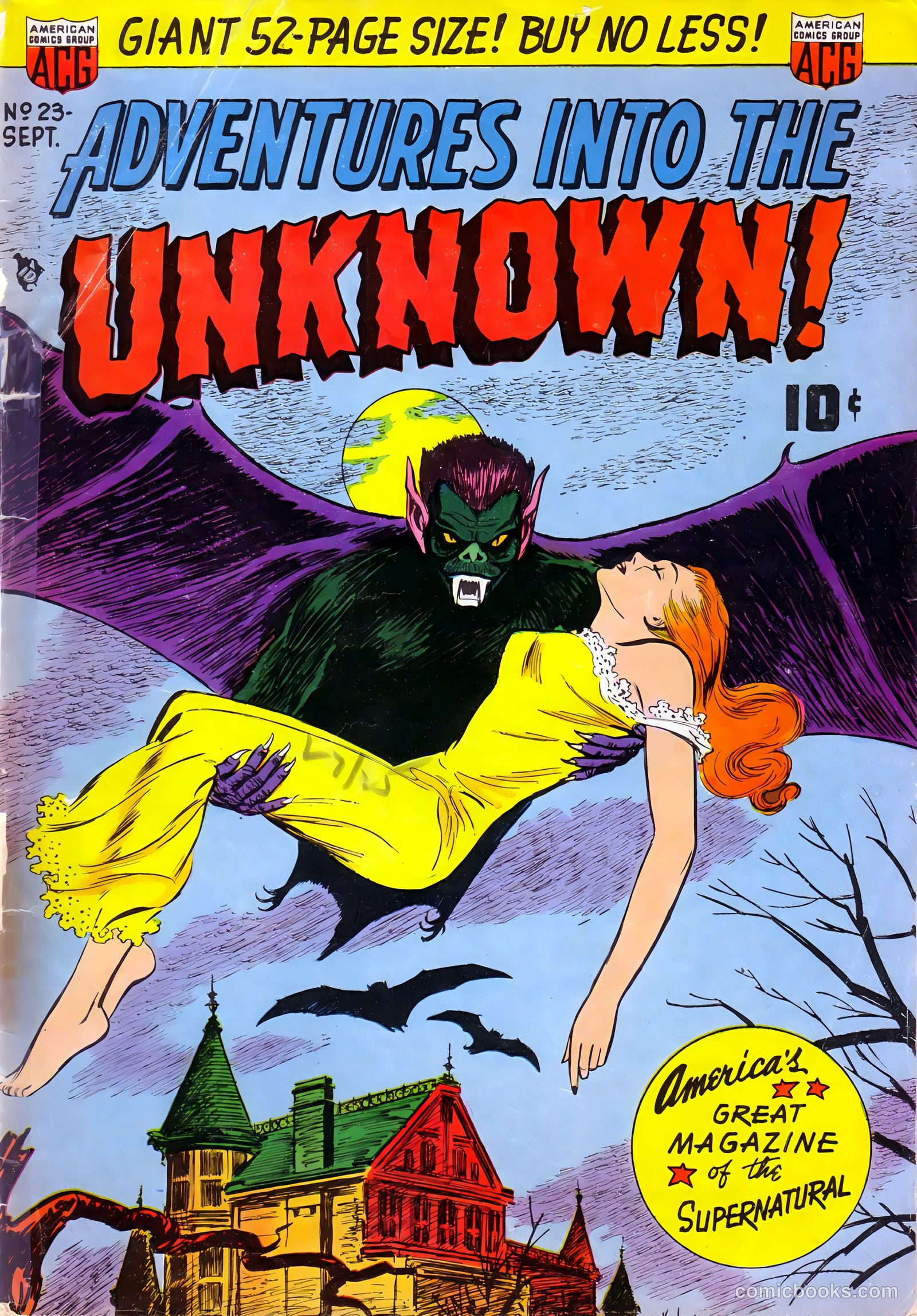 Adventures into the Unknown #23 — page 1 of 52