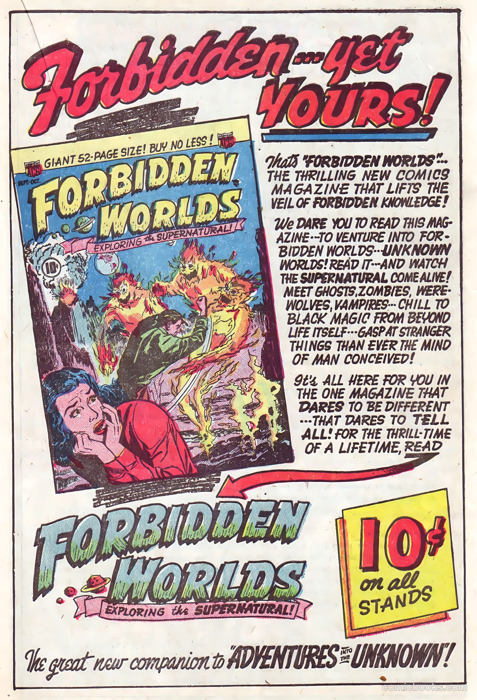 Adventures into the Unknown #23 — page 23 of 52