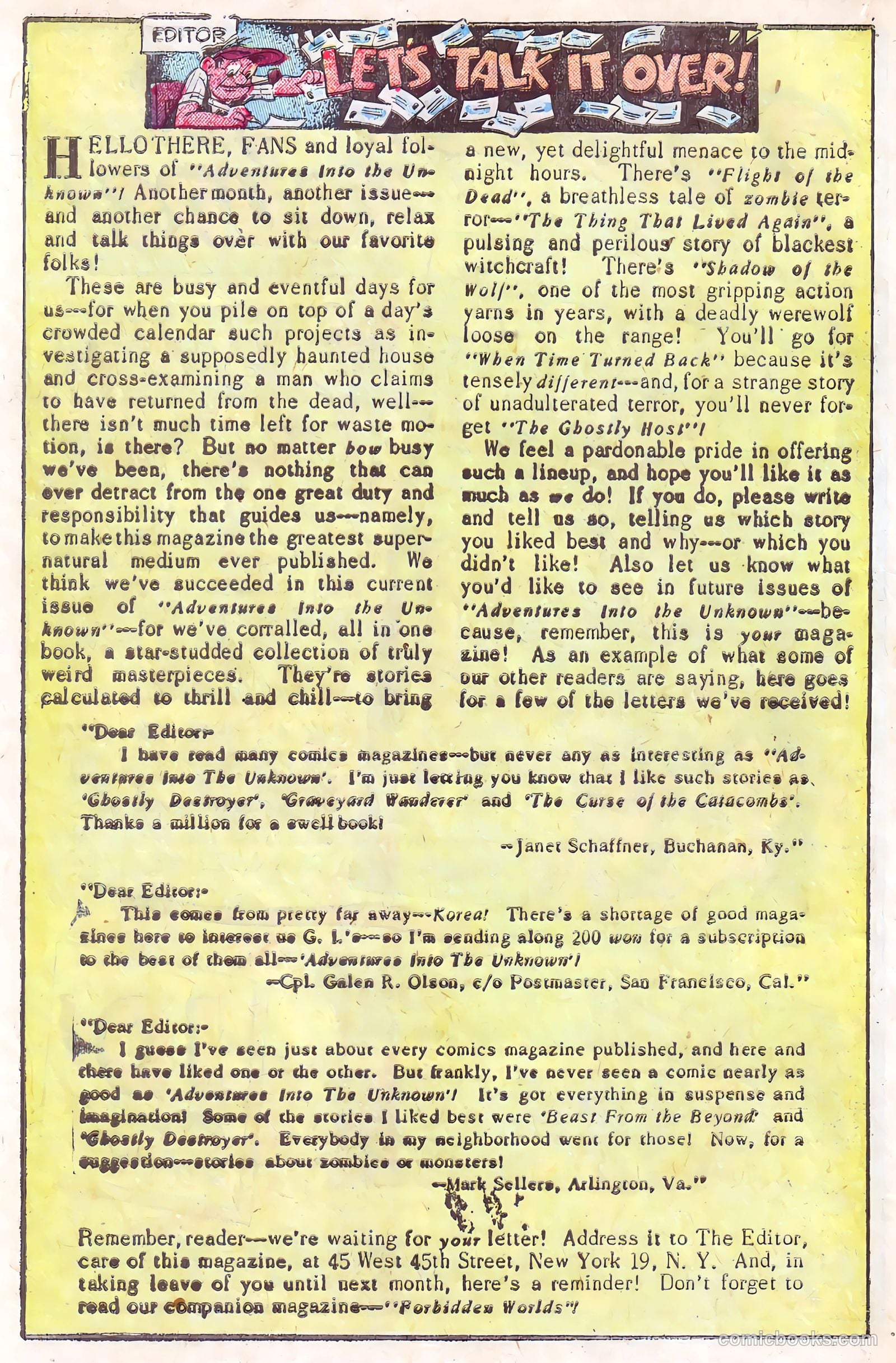 Adventures into the Unknown #23 — page 24 of 52