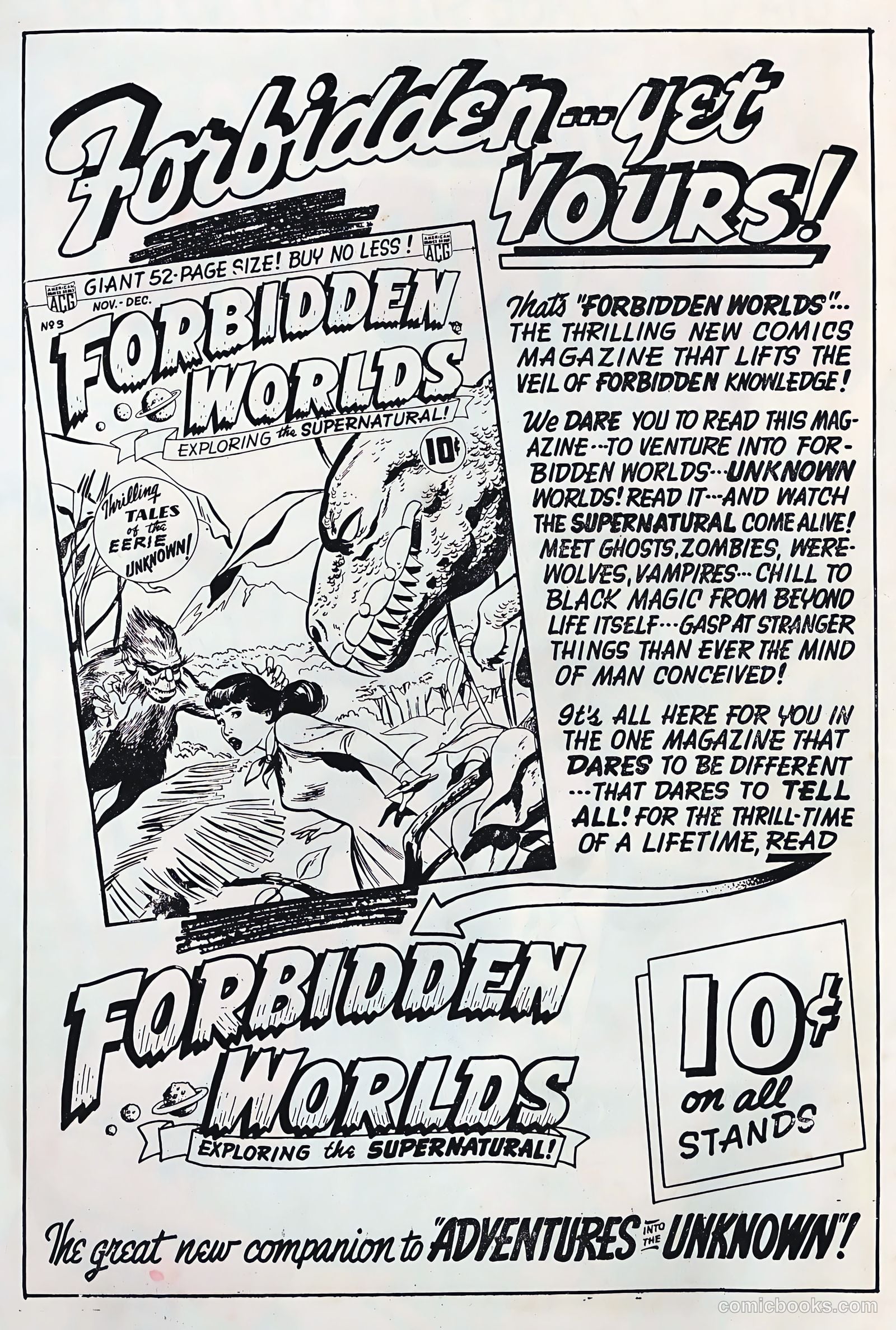 Adventures into the Unknown #25 — page 2 of 52