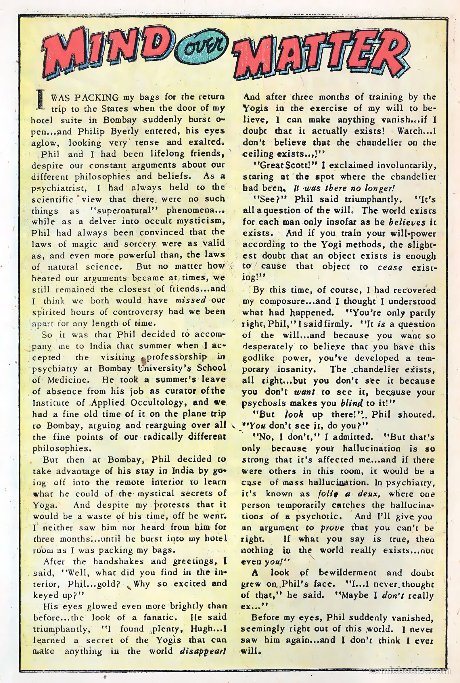 Adventures into the Unknown #25 — page 36 of 52