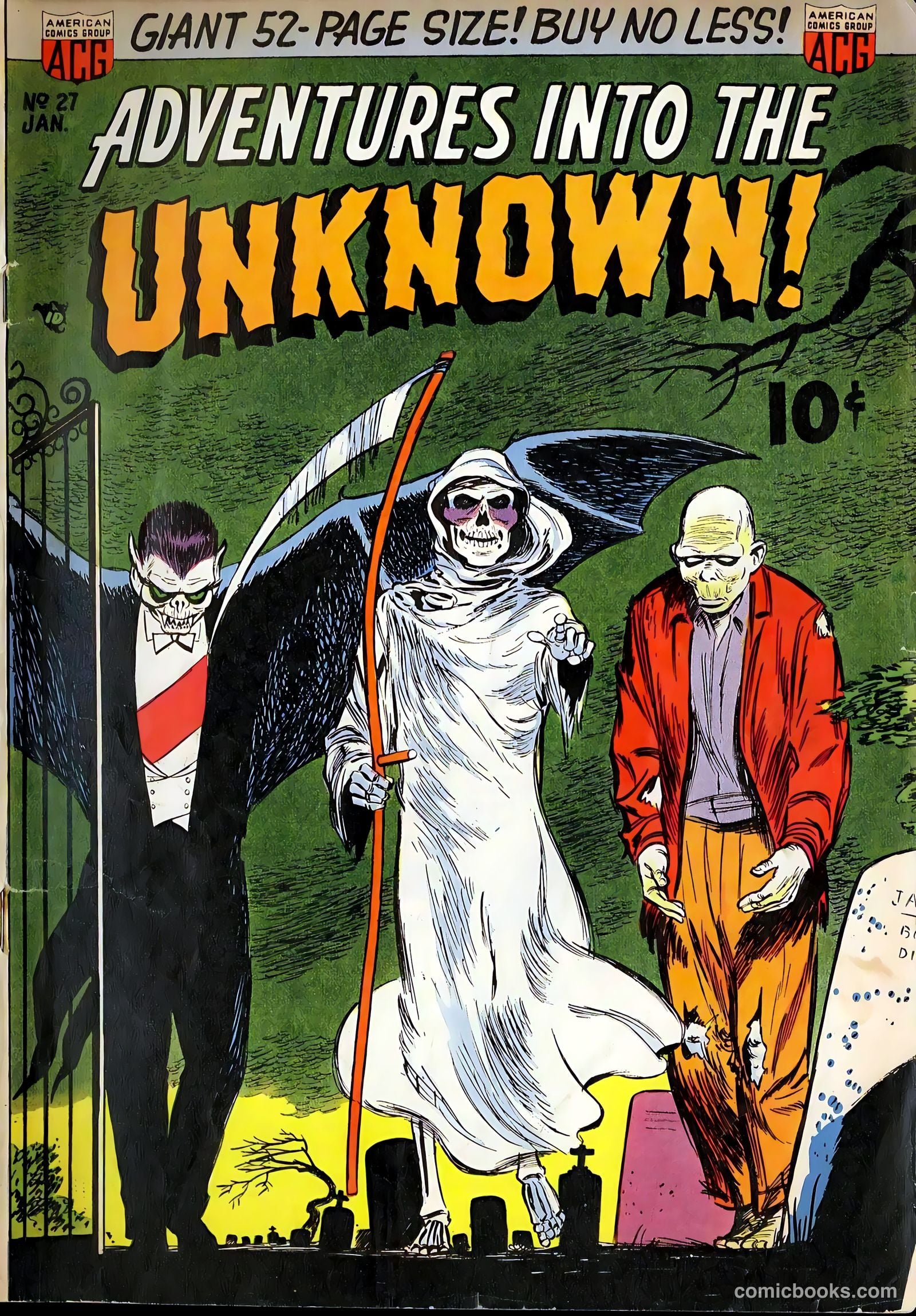 Adventures into the Unknown #27 — page 1 of 52