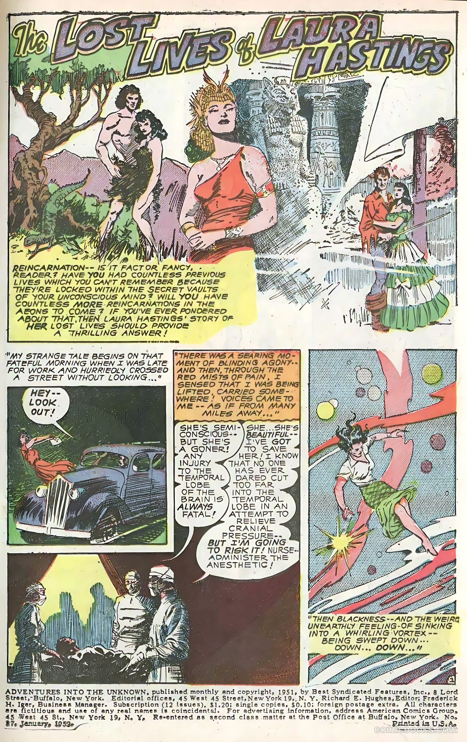 Adventures into the Unknown #27 — page 3 of 52