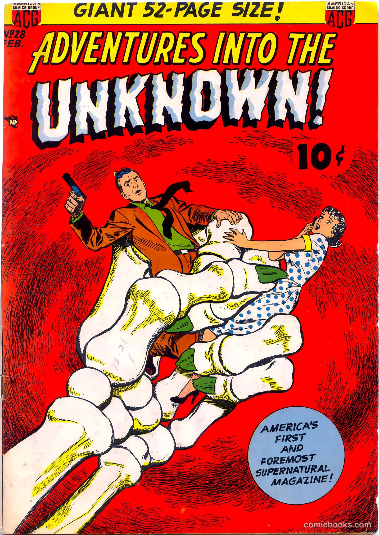 Adventures into the Unknown #28 — page 1 of 52
