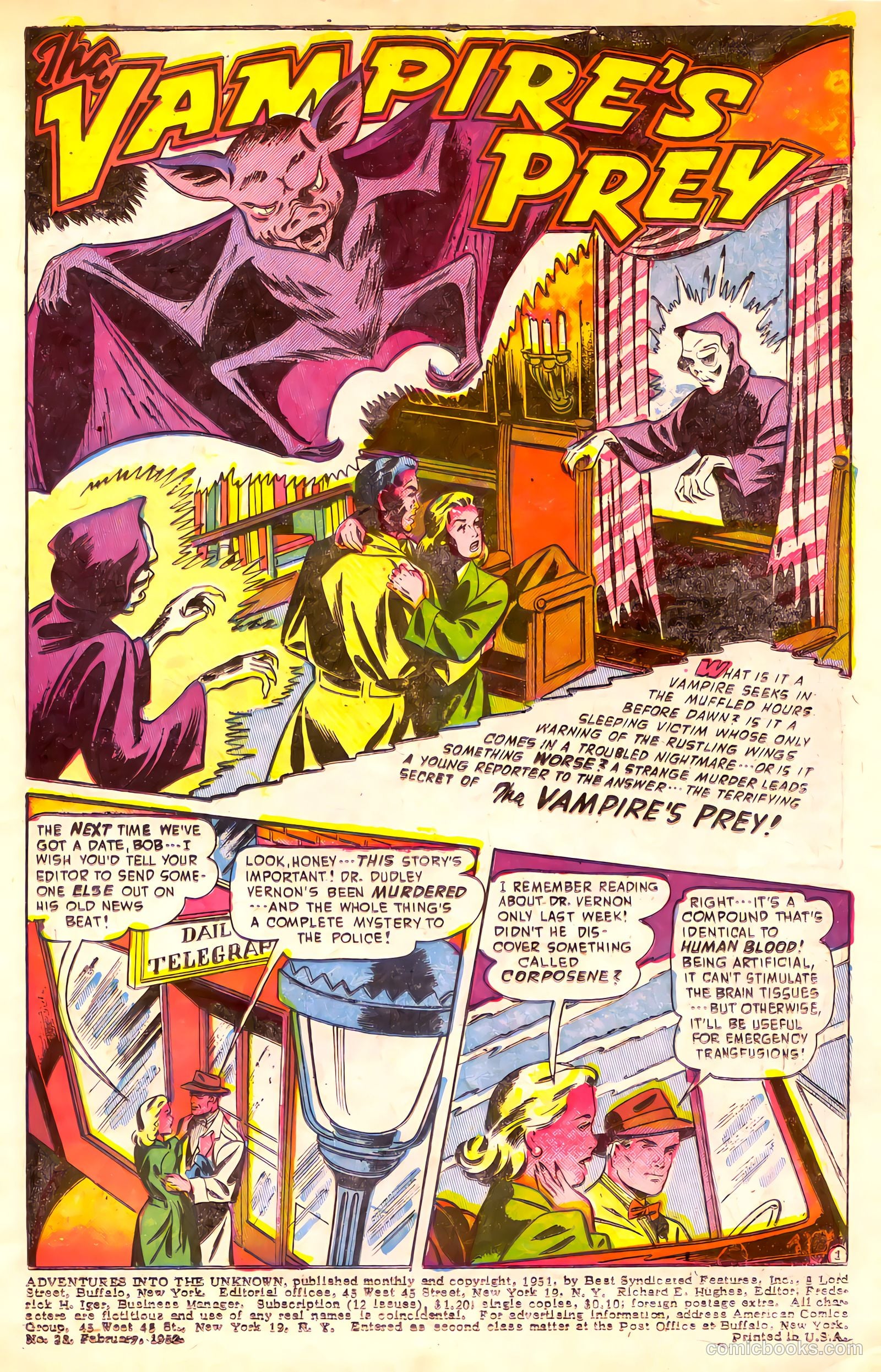 Adventures into the Unknown #28 — page 3 of 52
