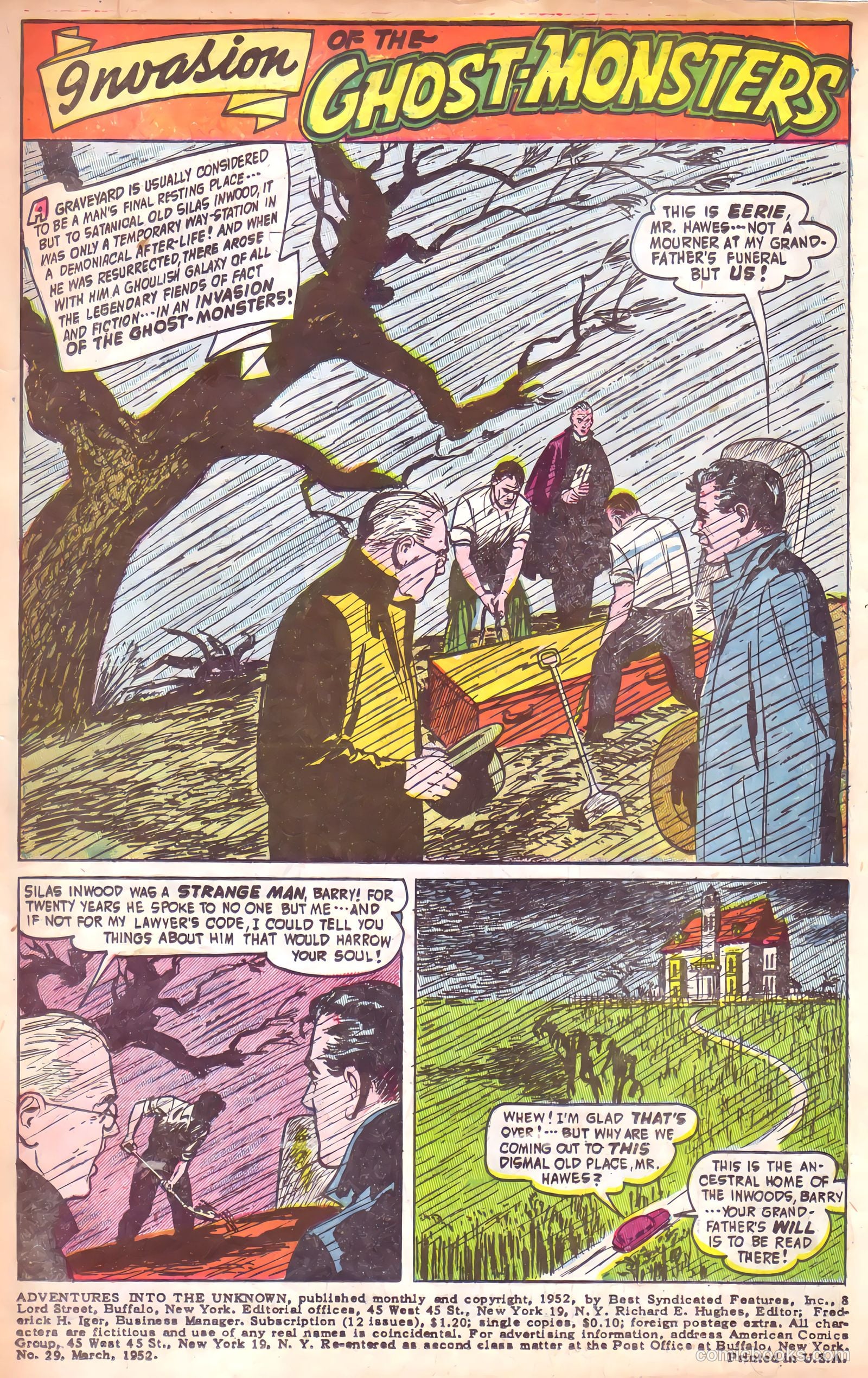 Adventures into the Unknown #29 — page 3 of 52