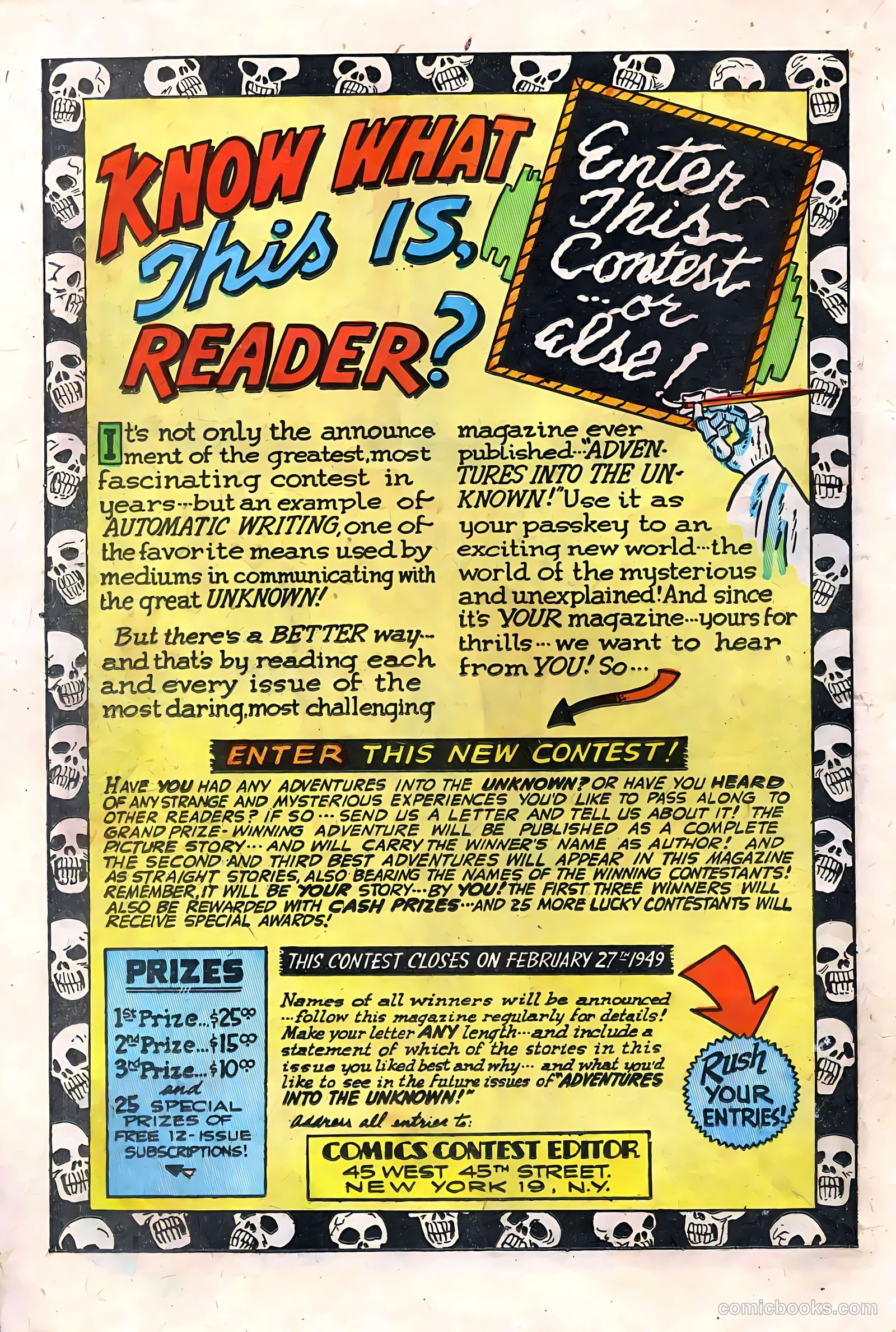 Adventures into the Unknown #3 — page 30 of 52