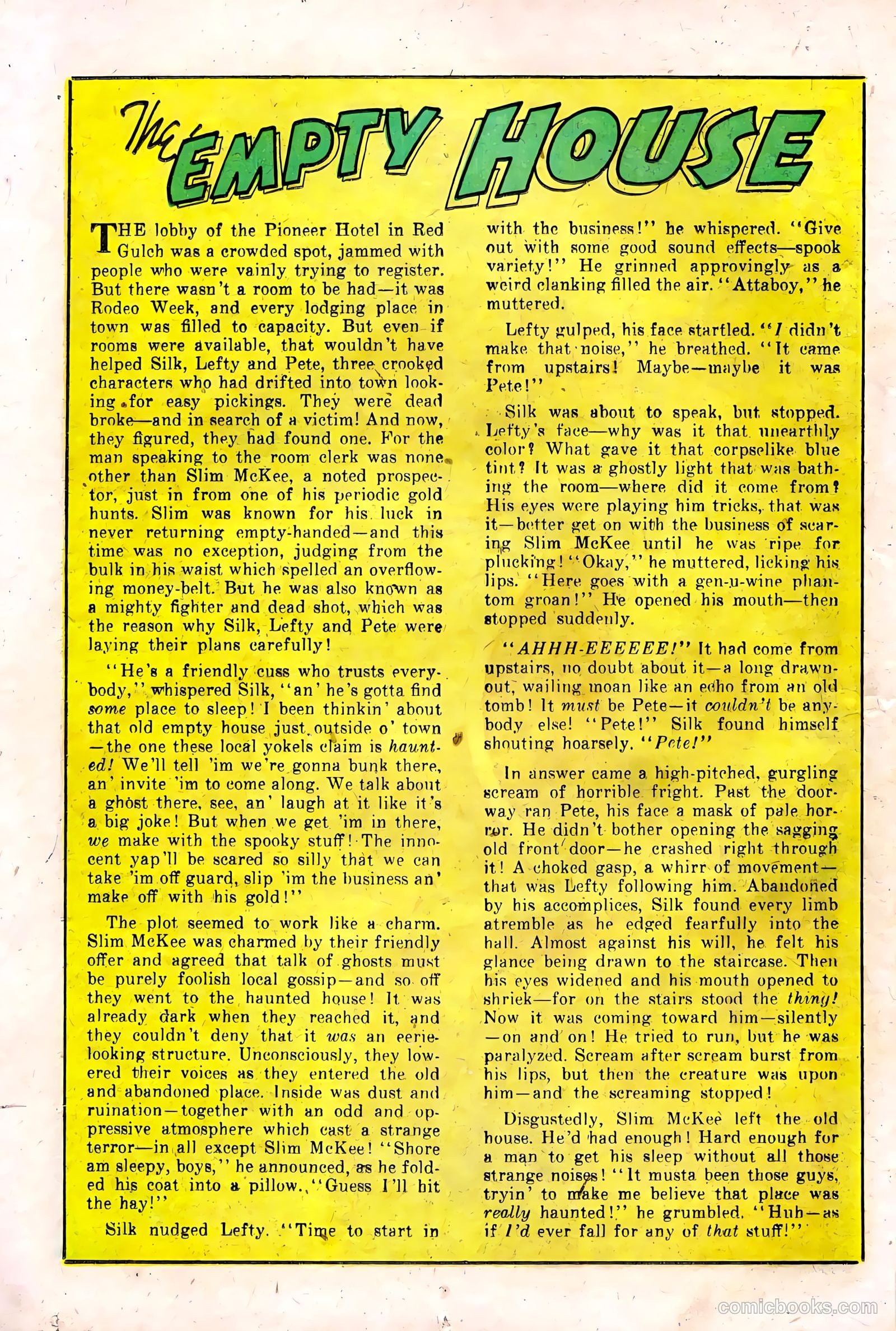 Adventures into the Unknown #3 — page 38 of 52
