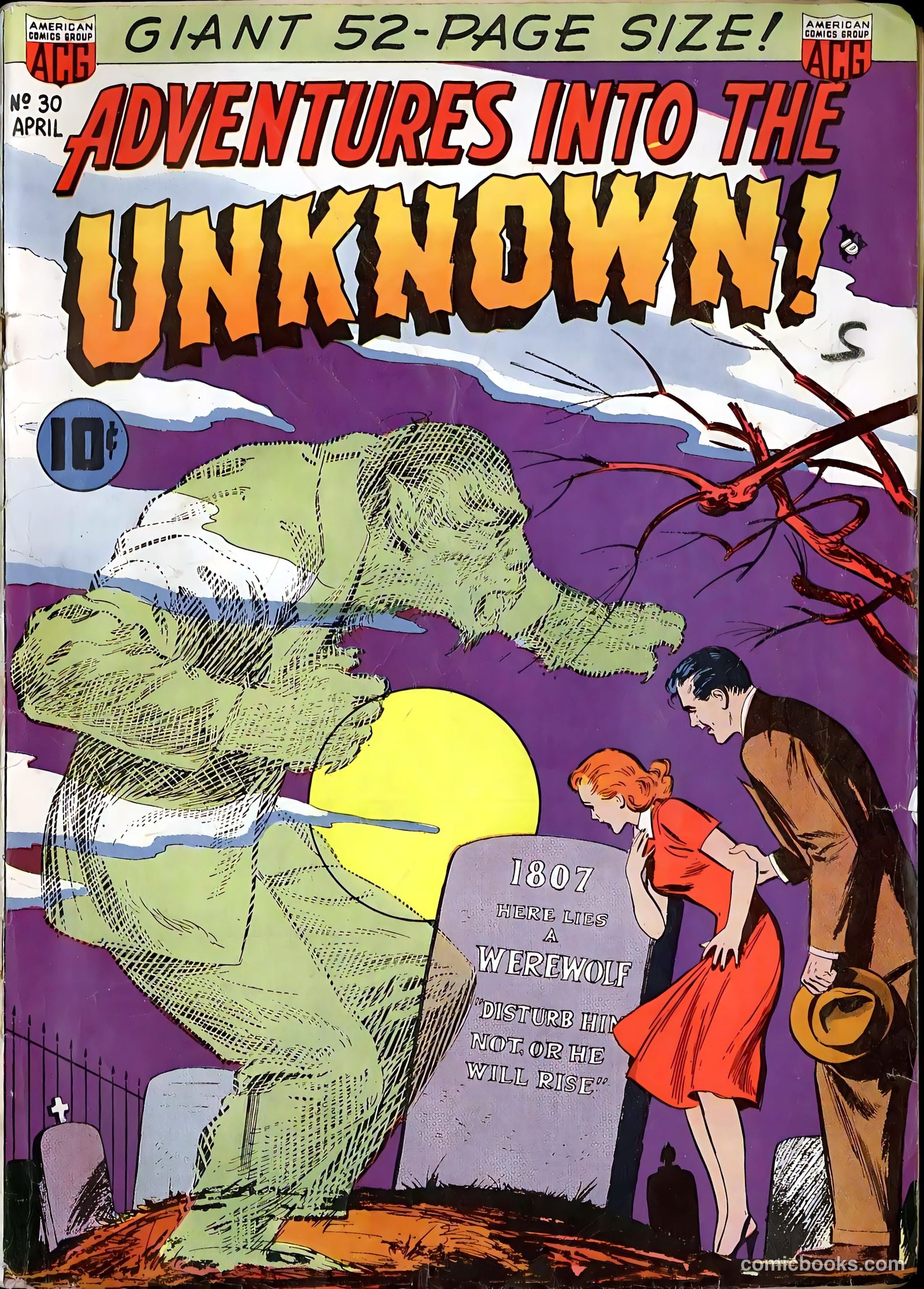 Adventures into the Unknown #30 — page 1 of 52