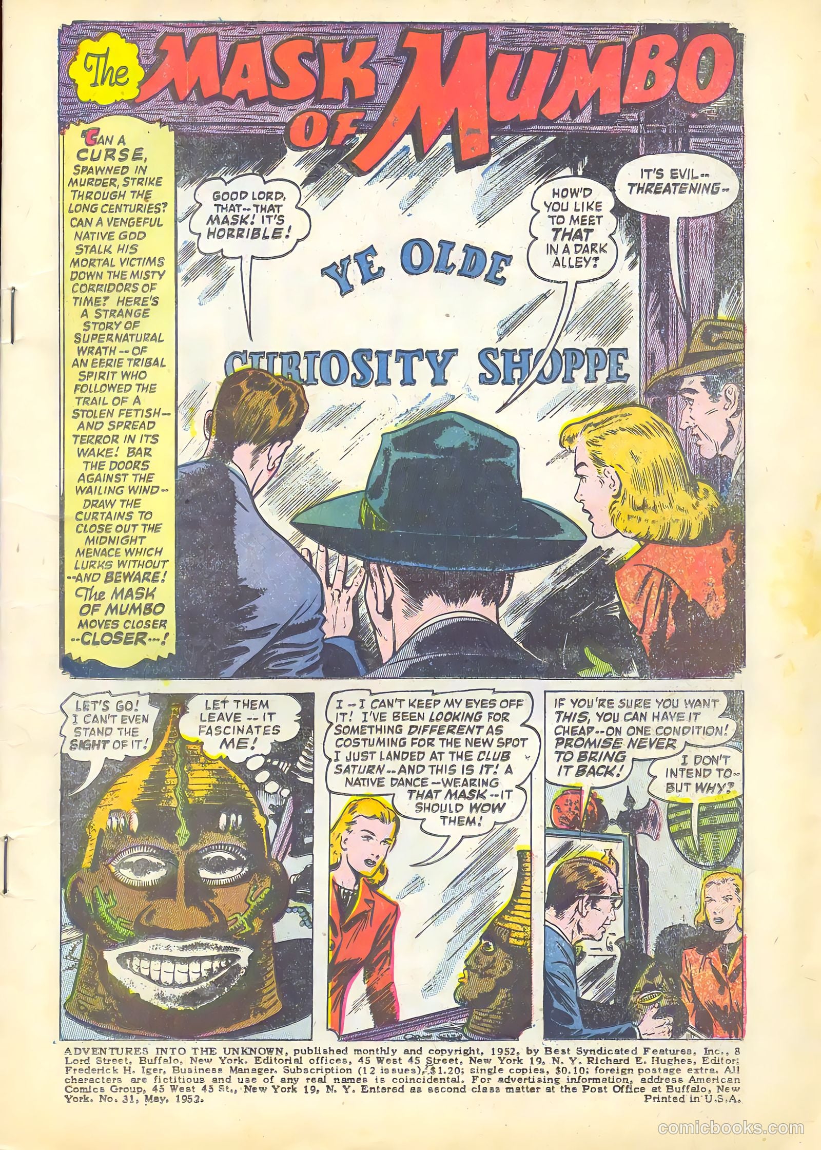Adventures into the Unknown #31 — page 3 of 52