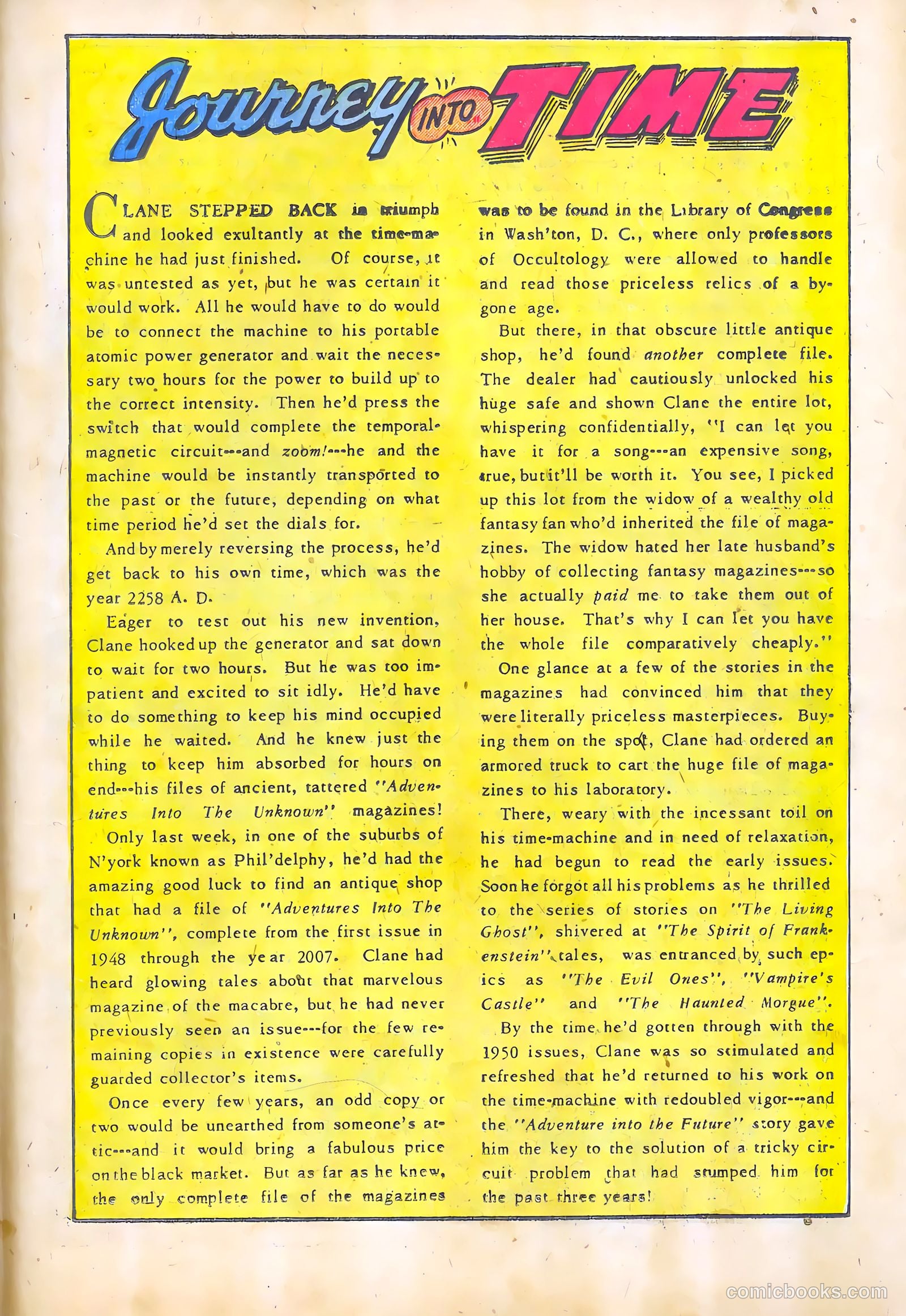 Adventures into the Unknown #31 — page 41 of 52