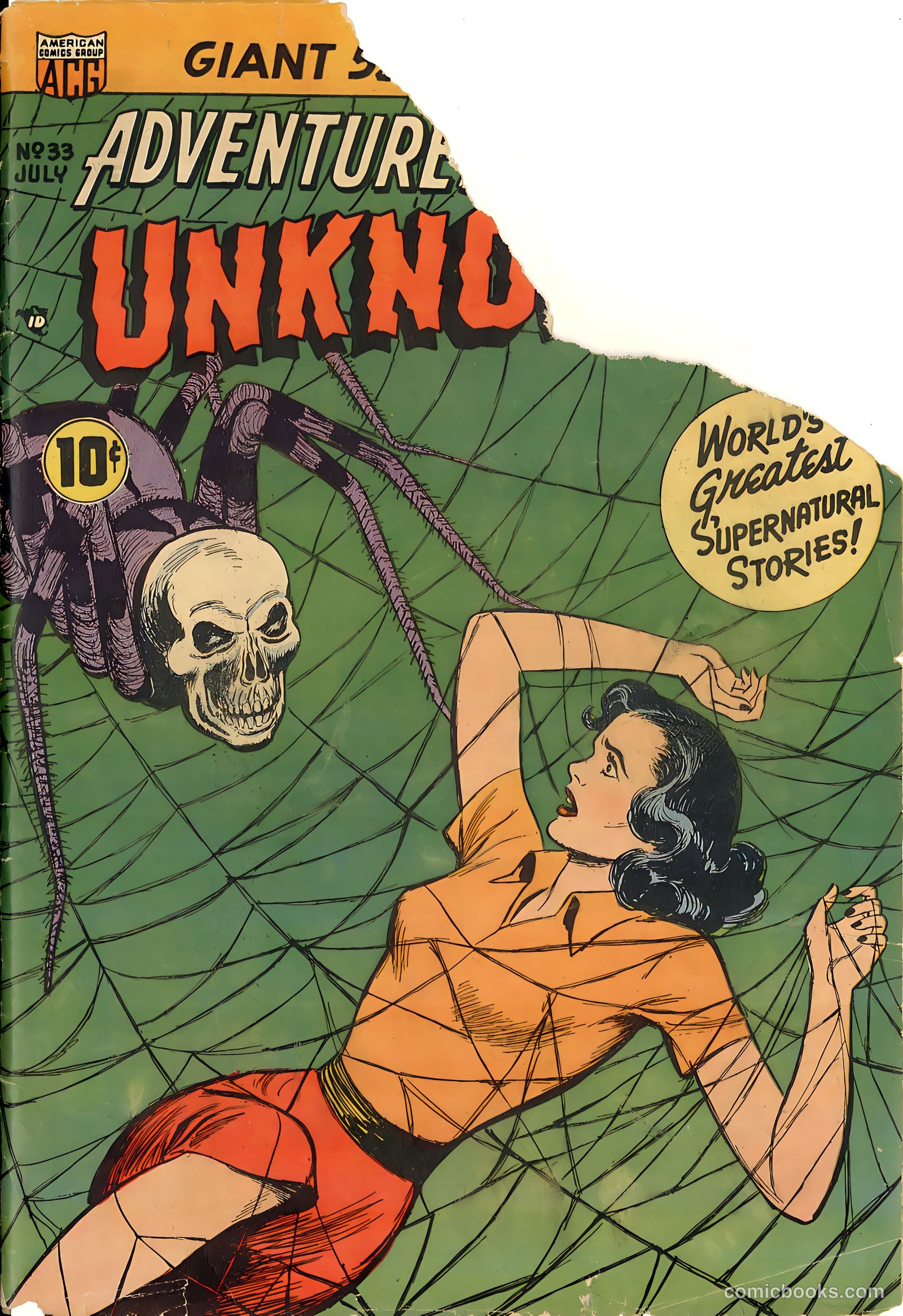 Adventures into the Unknown #33 — page 2 of 54