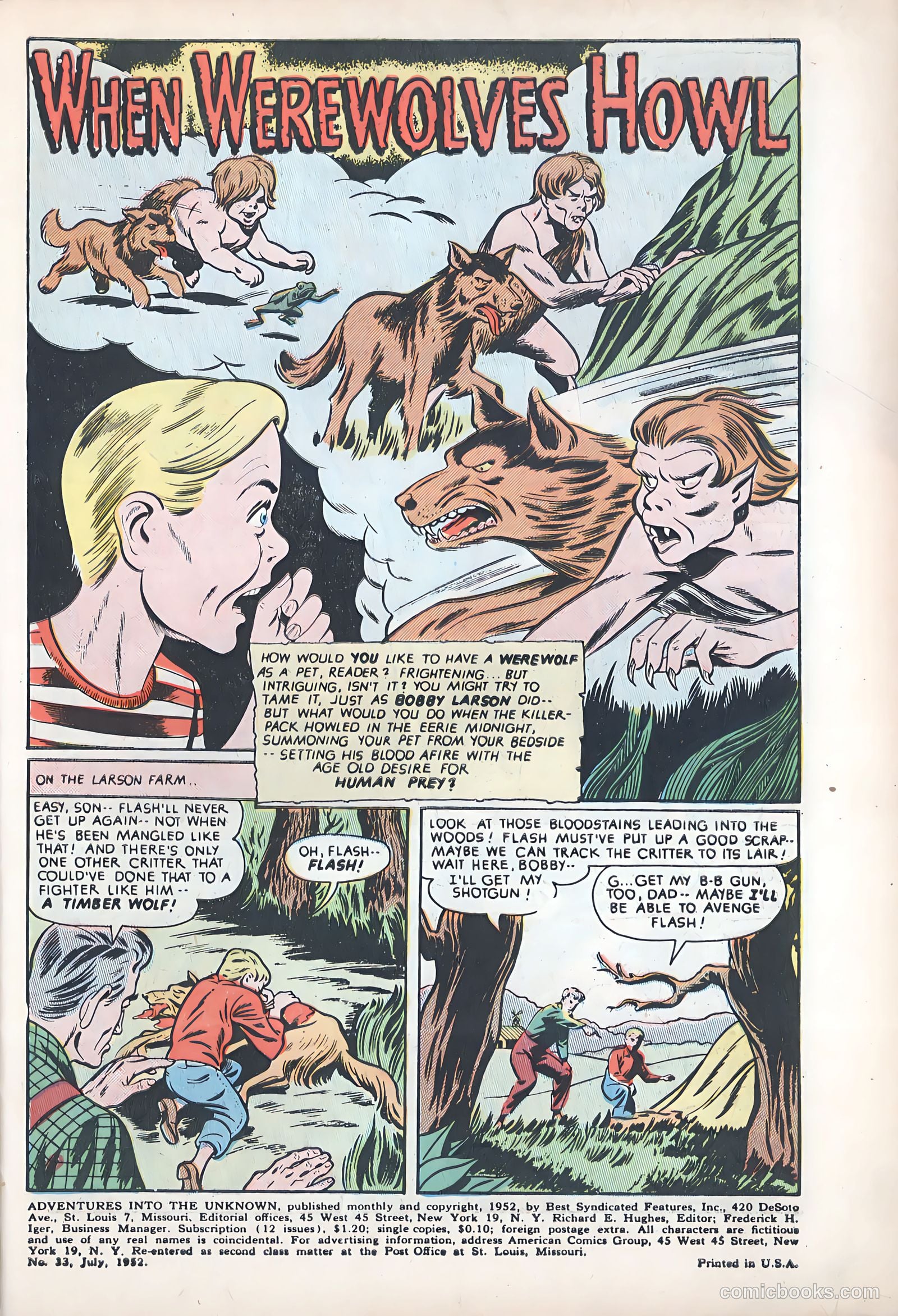 Adventures into the Unknown #33 — page 5 of 54