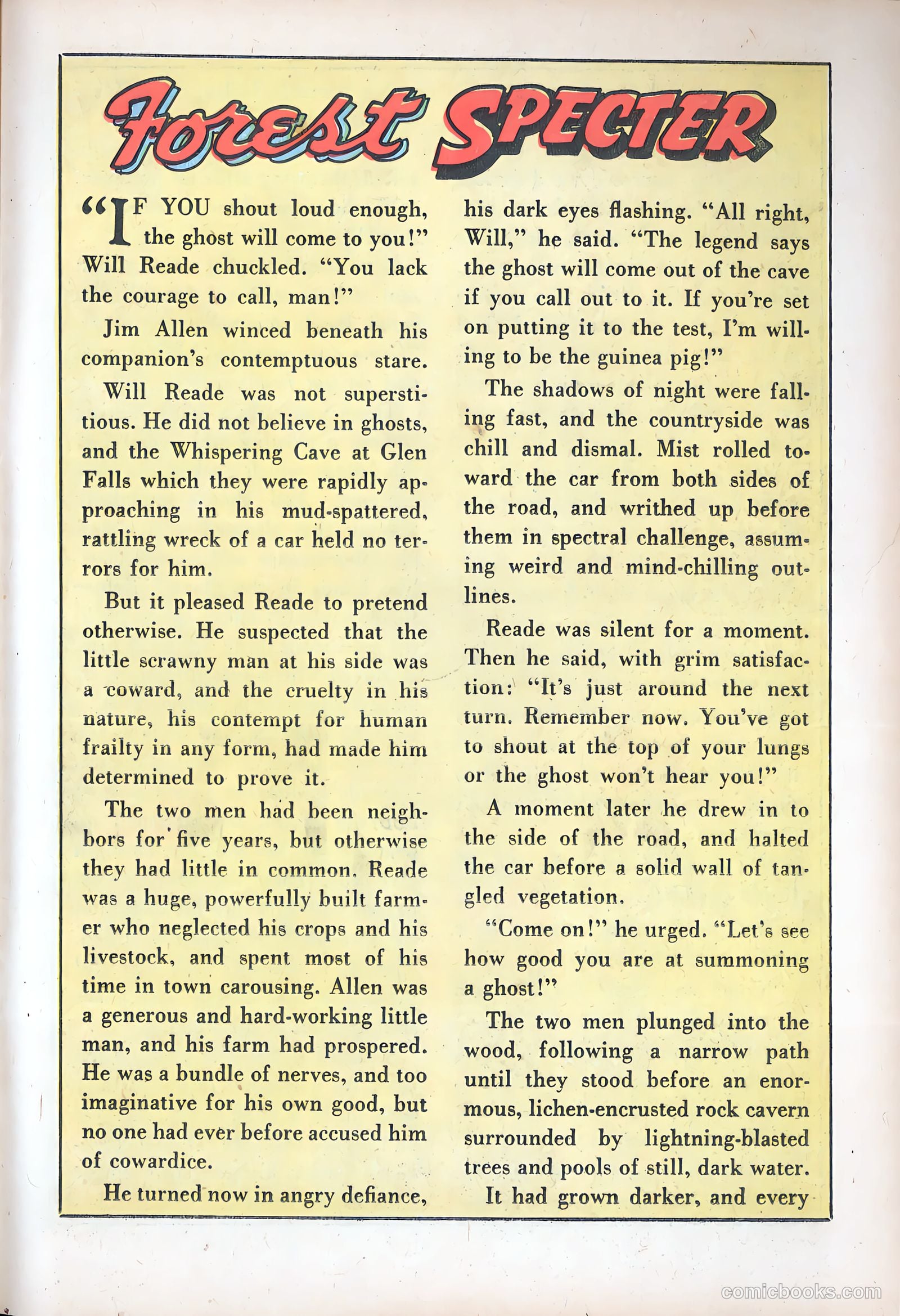 Adventures into the Unknown #33 — page 35 of 54