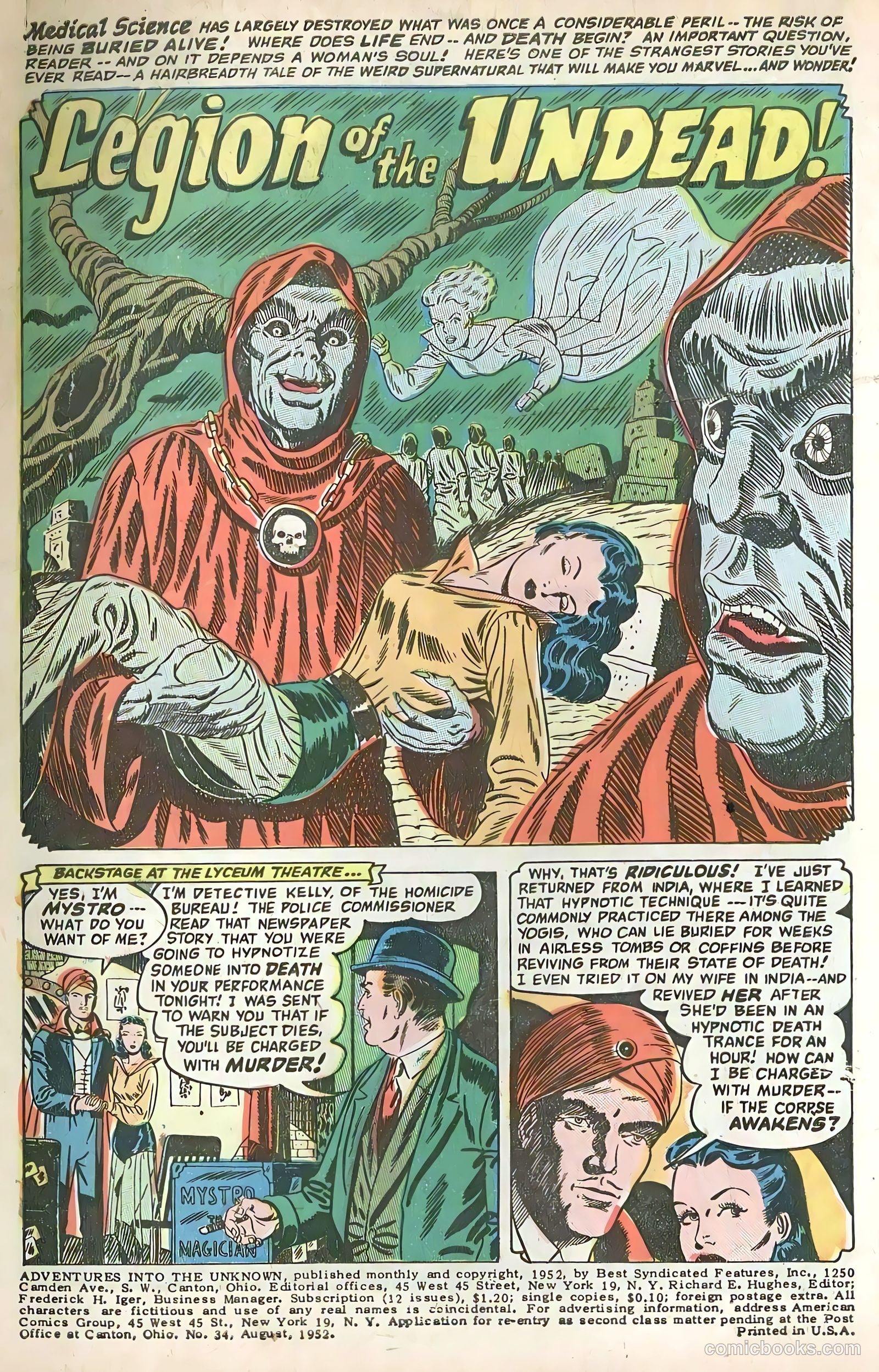 Adventures into the Unknown #34 — page 3 of 36