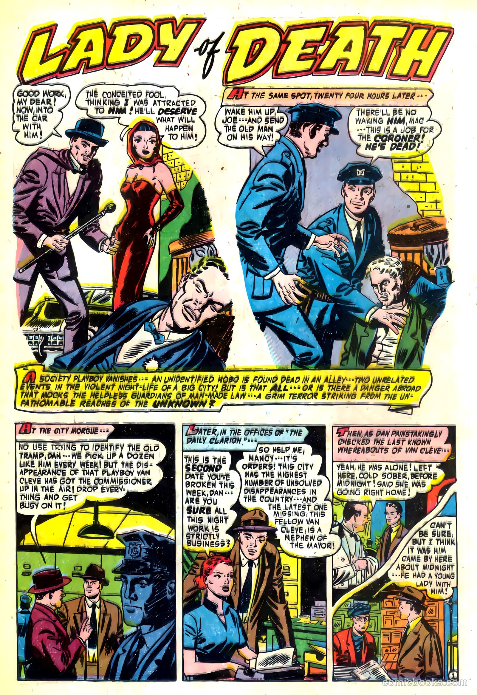 Adventures into the Unknown #35 — page 25 of 36