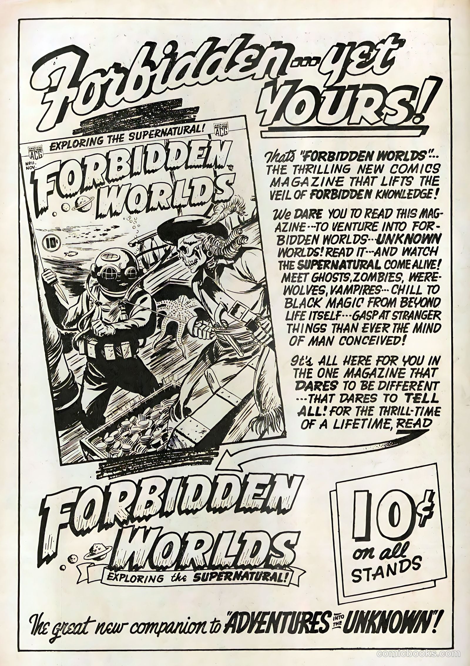 Adventures into the Unknown #36 — page 2 of 36