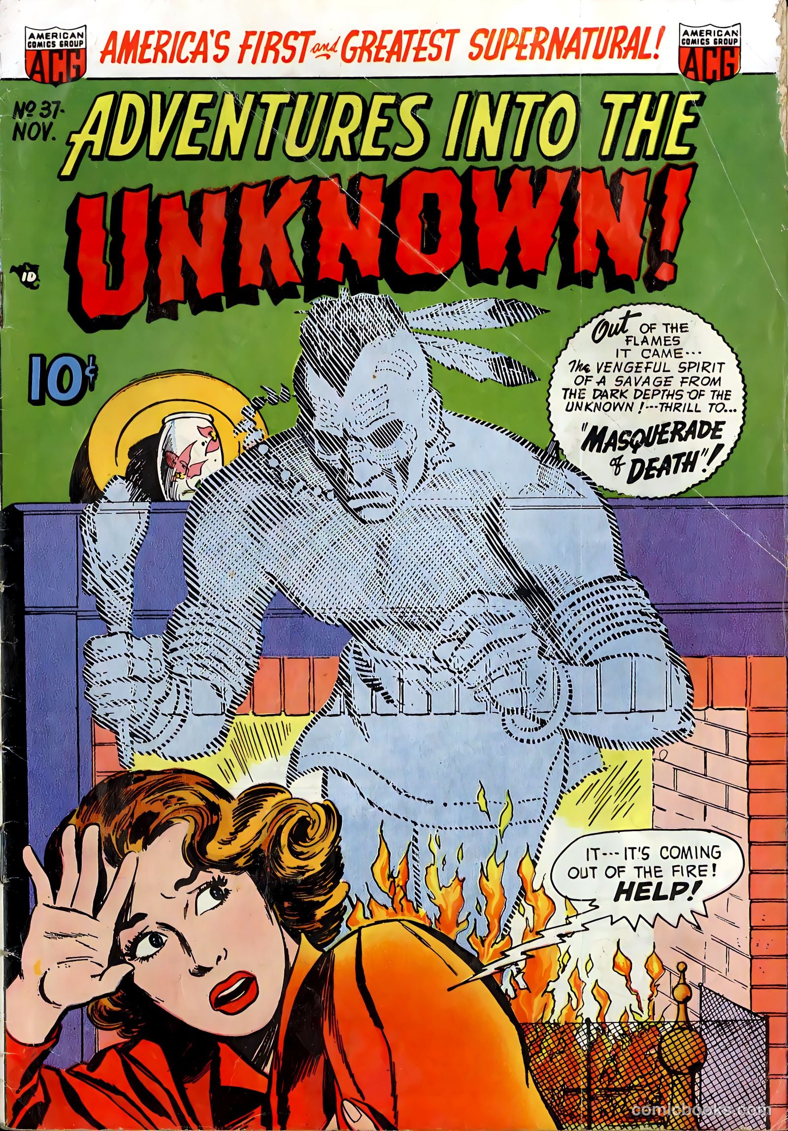 Adventures into the Unknown #37 — page 1 of 36