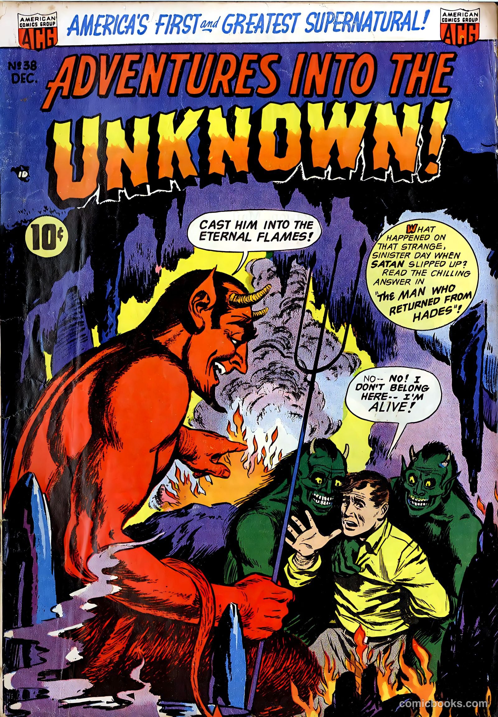 Adventures into the Unknown #38 — page 1 of 36