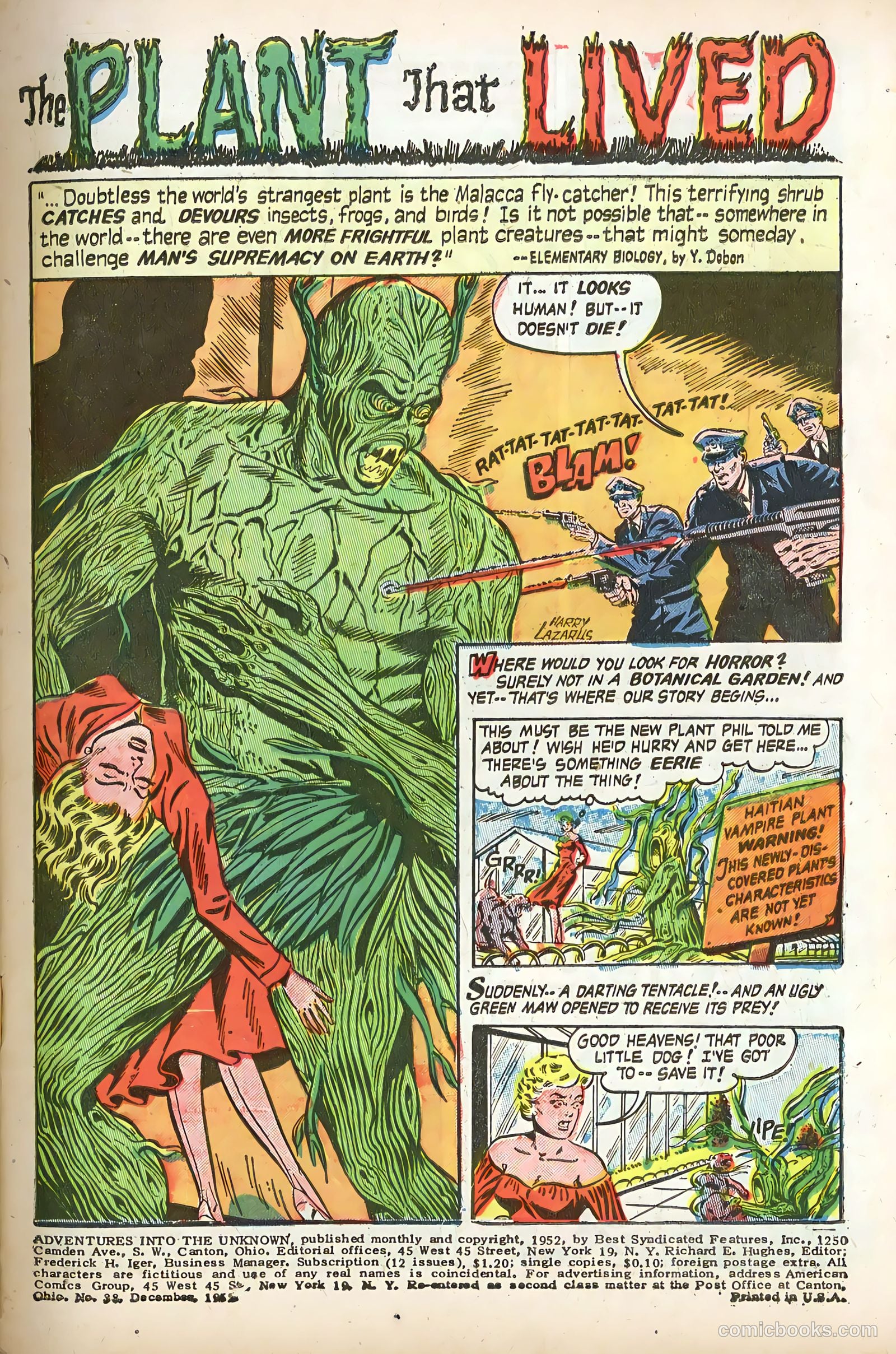 Adventures into the Unknown #38 — page 3 of 36