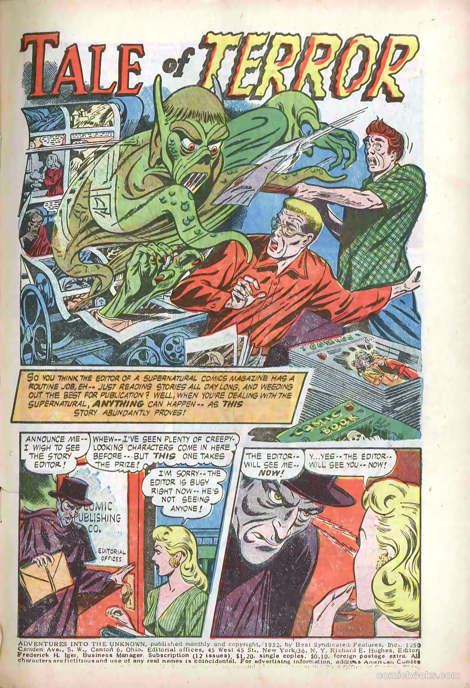 Adventures into the Unknown #39 — page 3 of 36