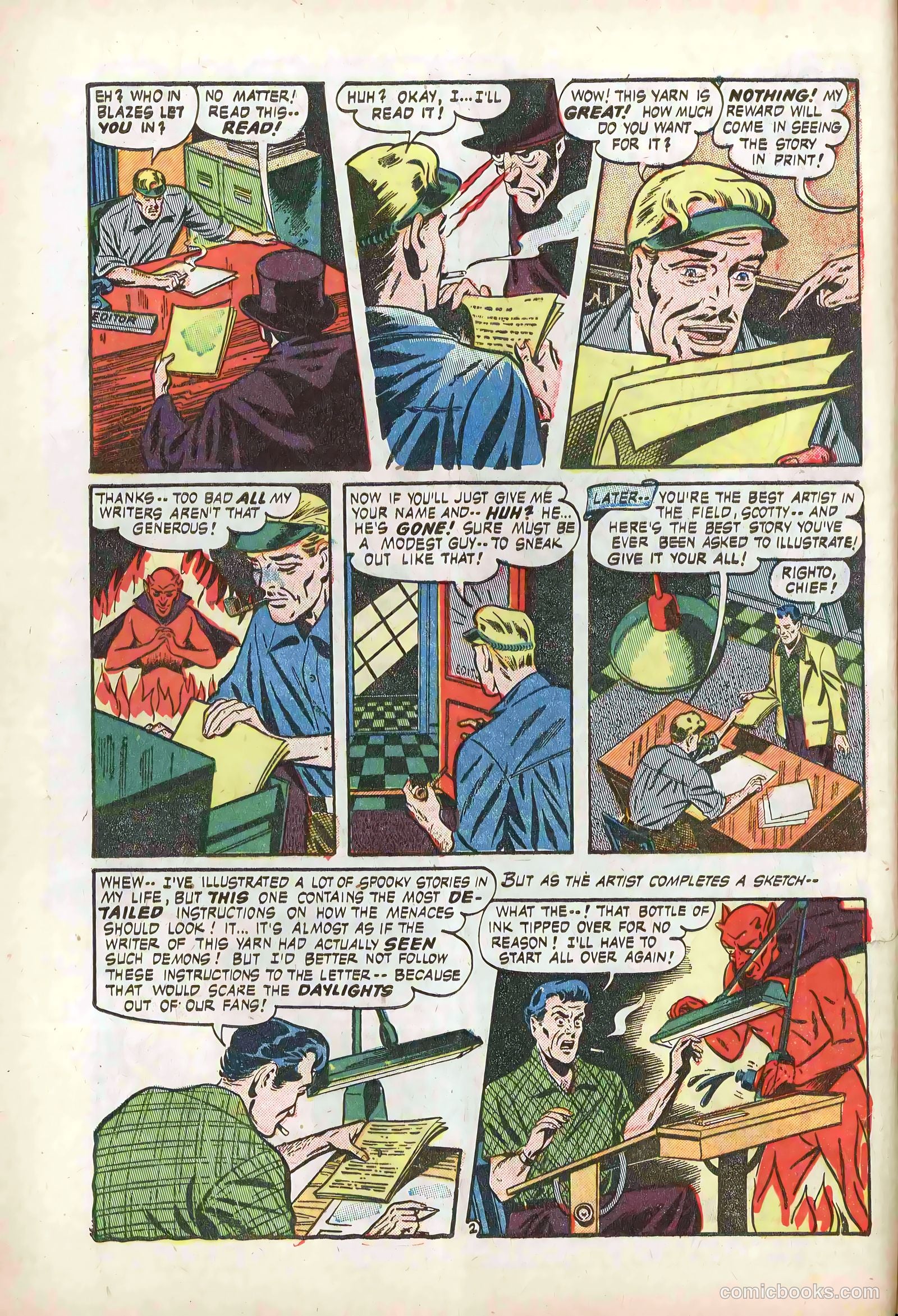 Adventures into the Unknown #39 — page 4 of 36