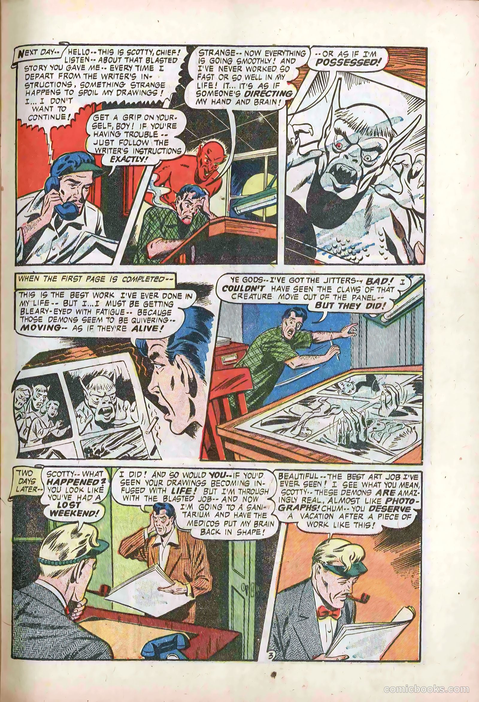 Adventures into the Unknown #39 — page 5 of 36
