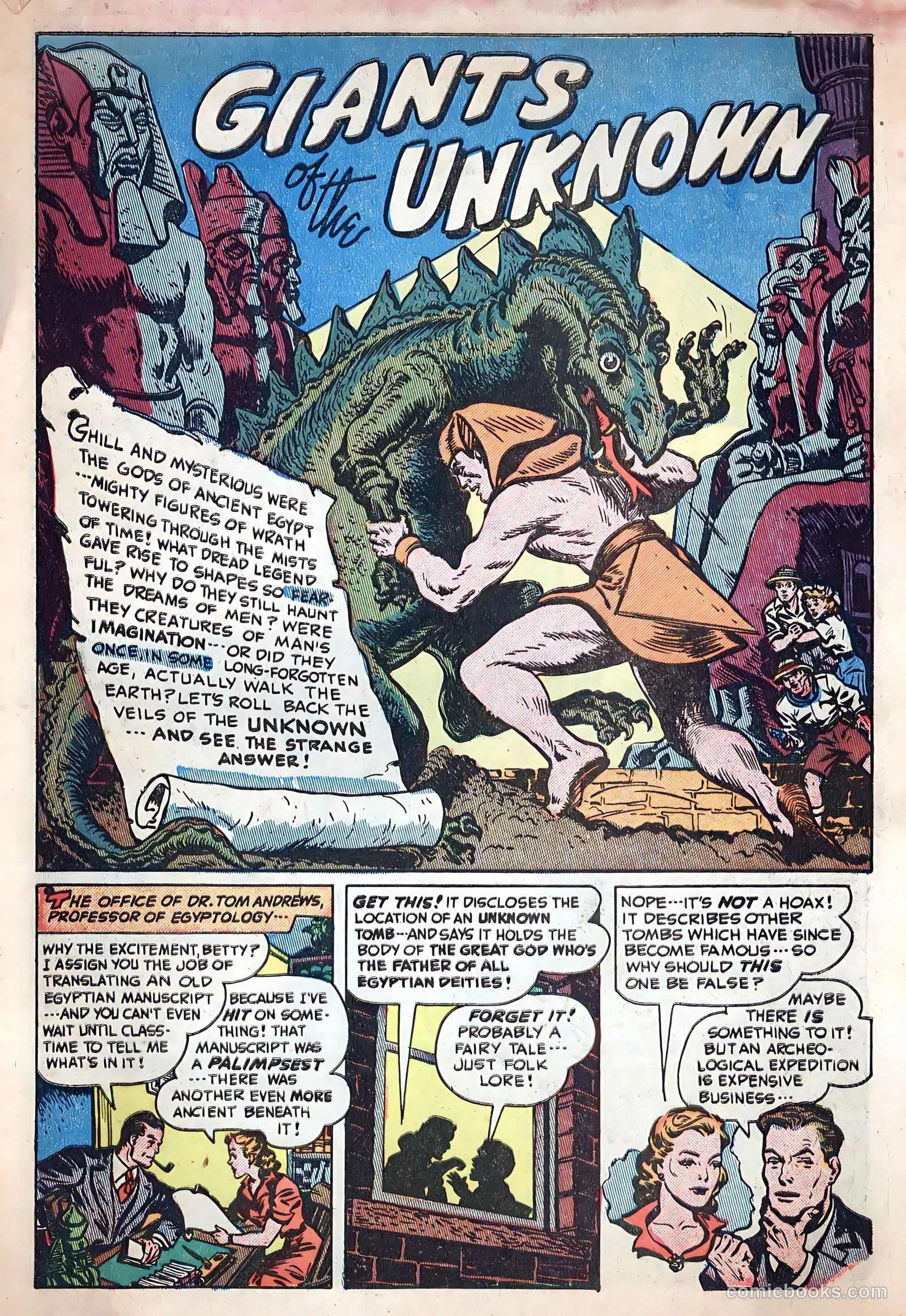 Adventures into the Unknown #4 — page 3 of 52