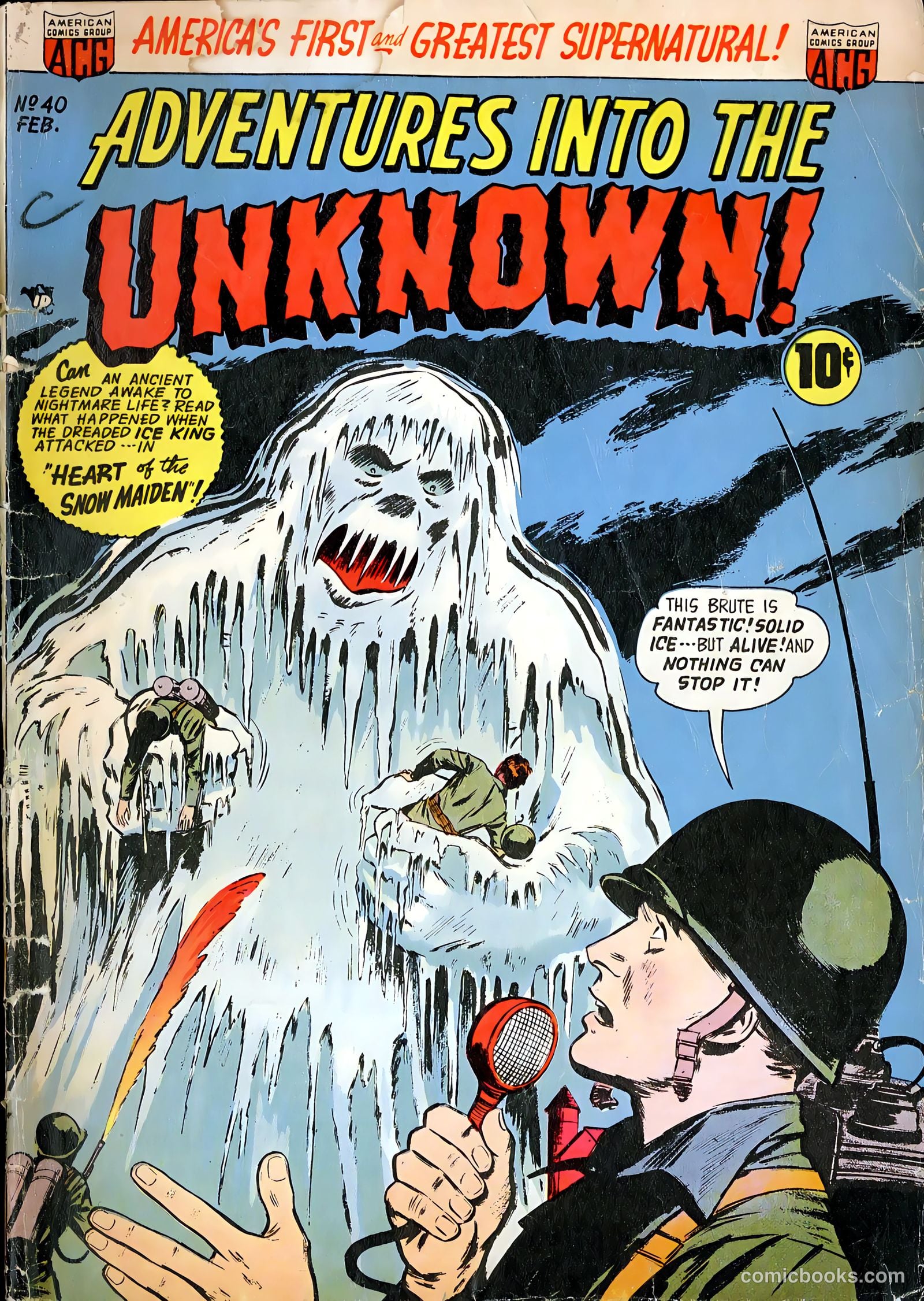 Adventures into the Unknown #40 — page 1 of 36