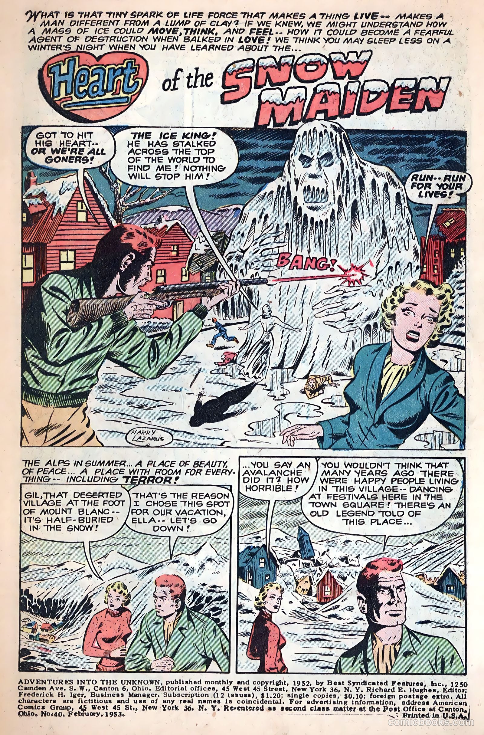 Adventures into the Unknown #40 — page 3 of 36