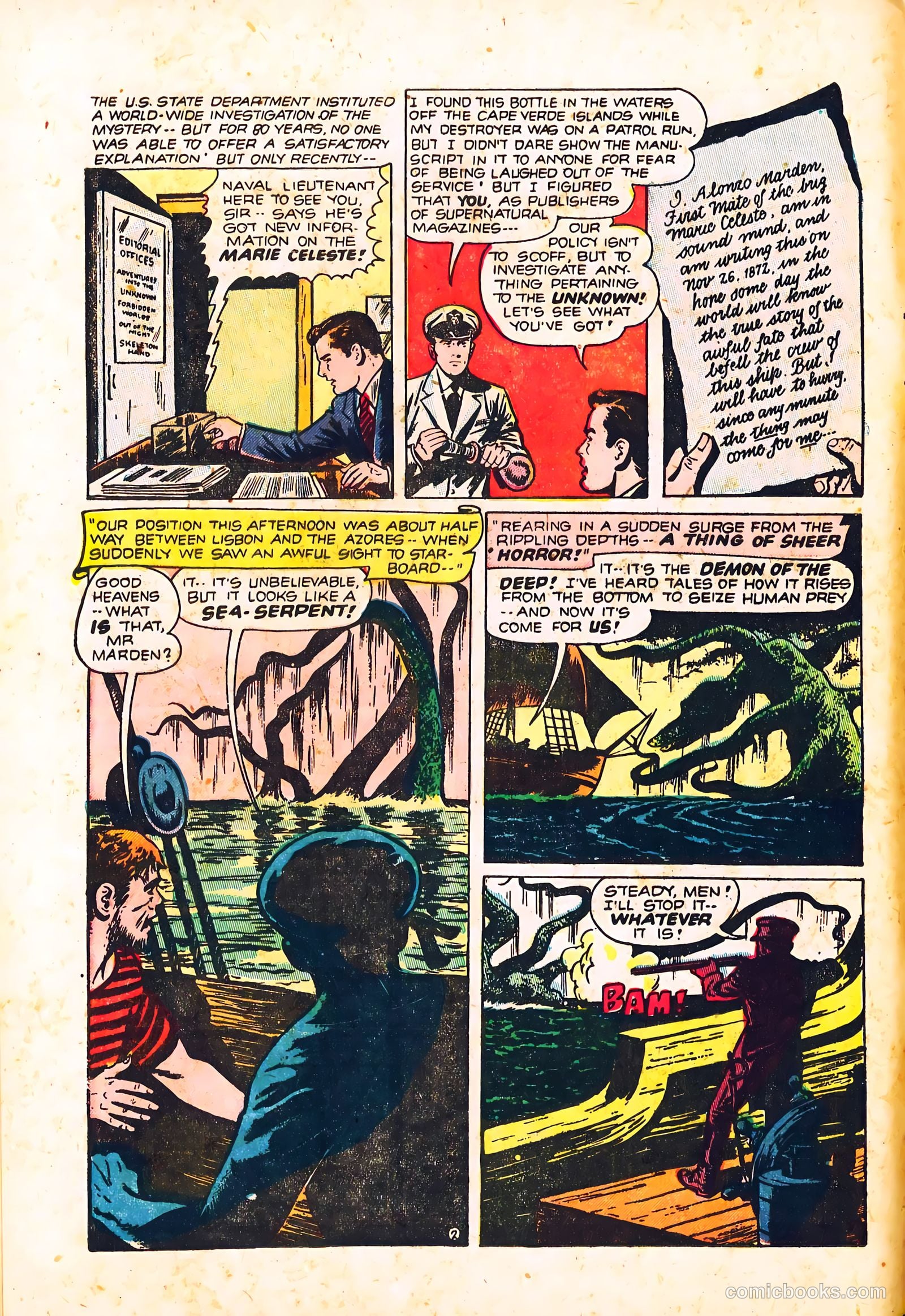 Adventures into the Unknown #41 — page 12 of 36