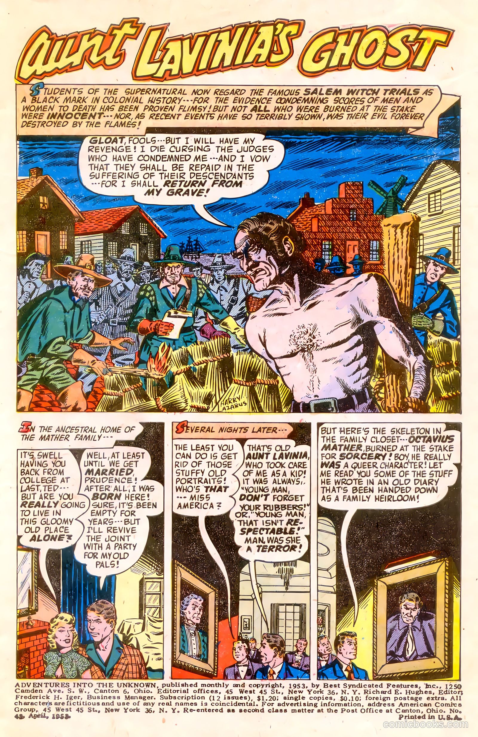 Adventures into the Unknown #42 — page 3 of 36