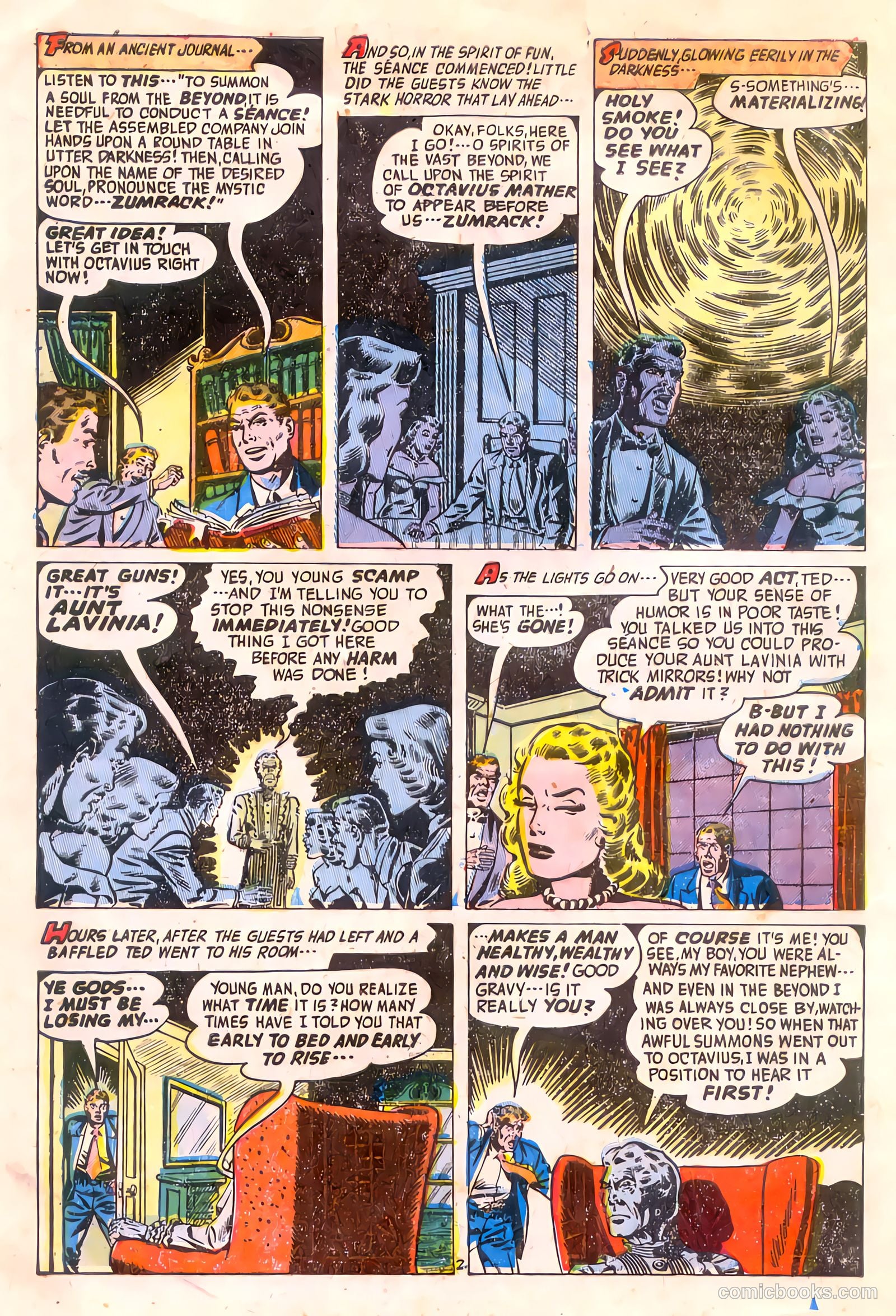 Adventures into the Unknown #42 — page 4 of 36