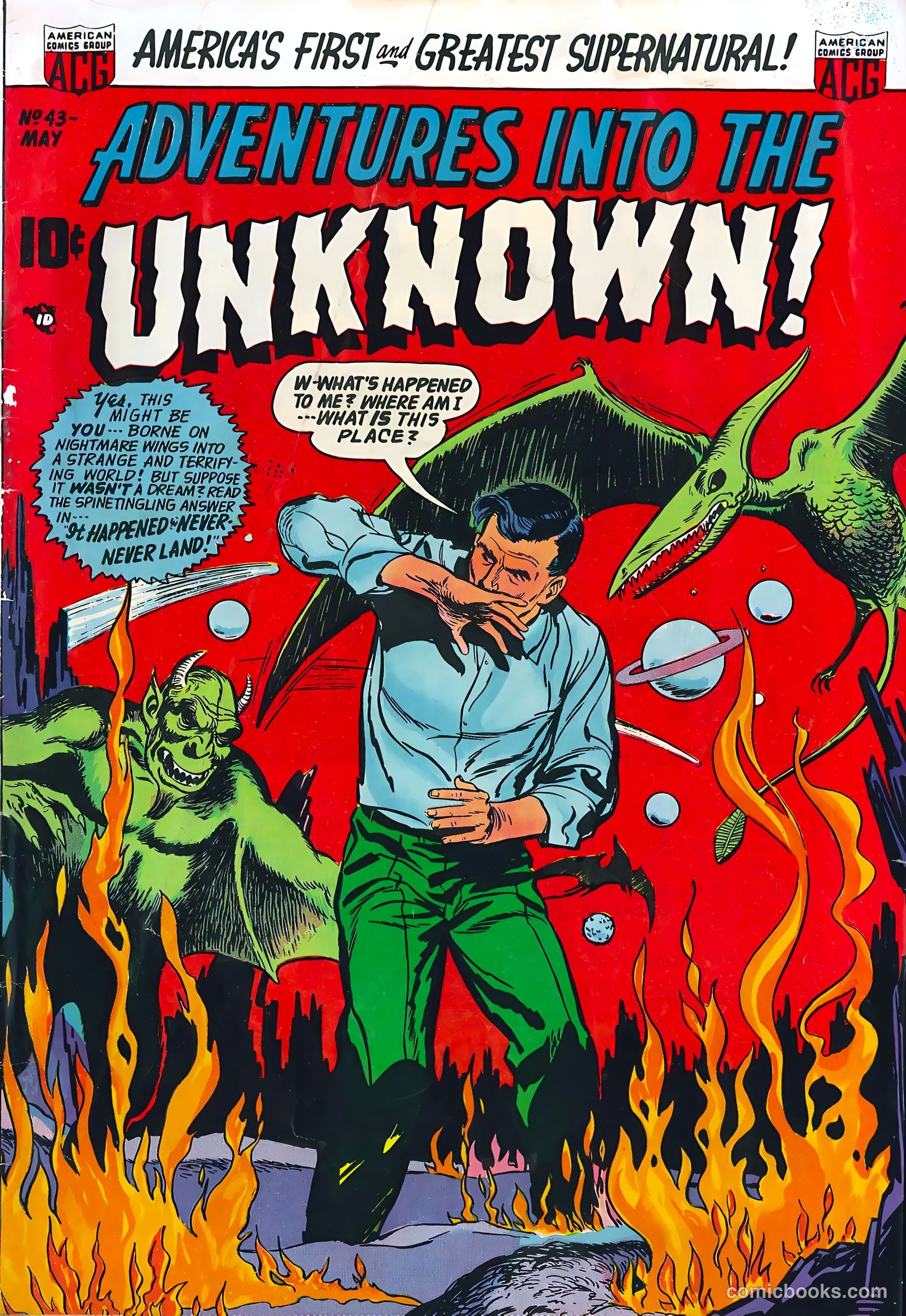 Adventures into the Unknown #43 — page 1 of 35