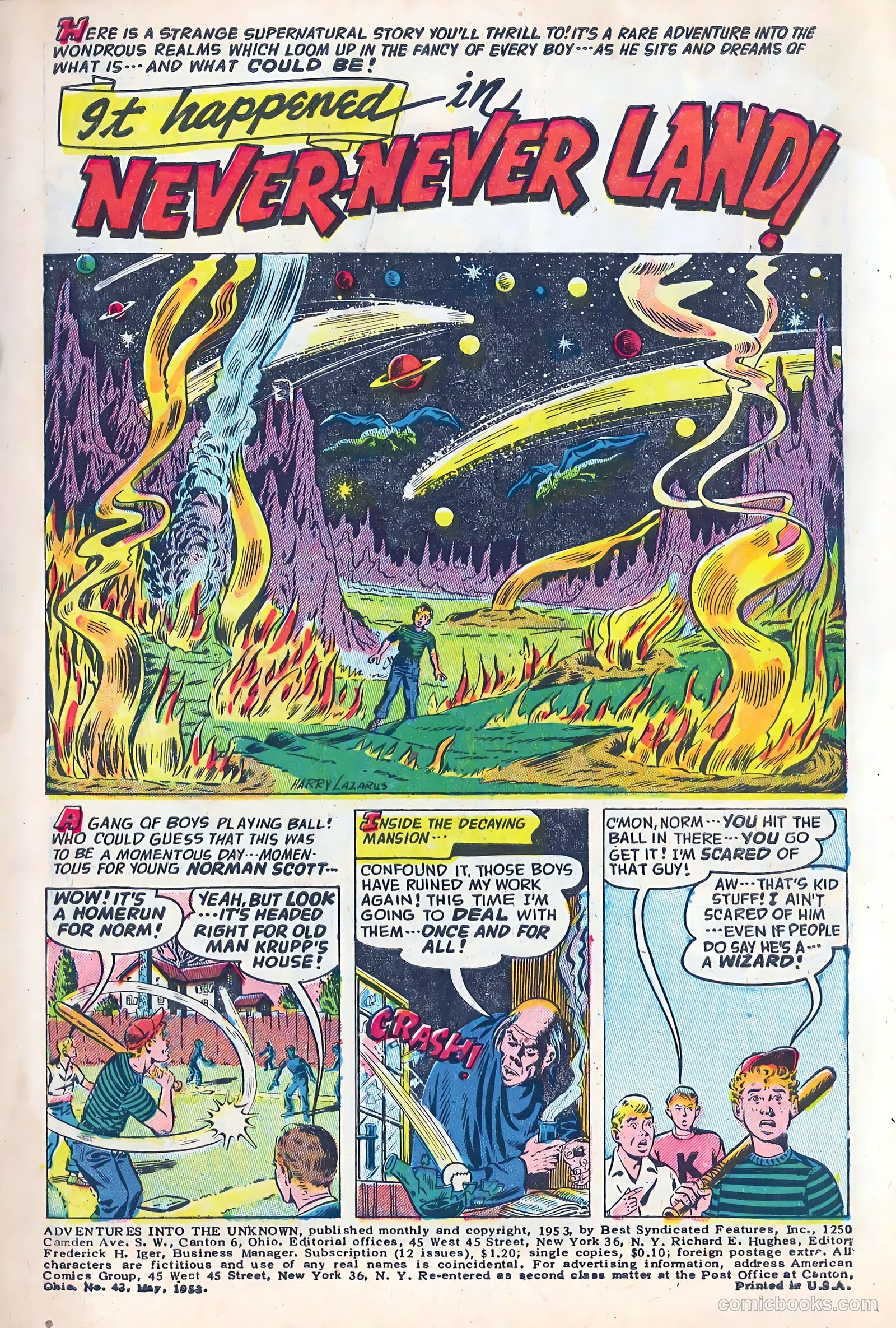 Adventures into the Unknown #43 — page 3 of 35