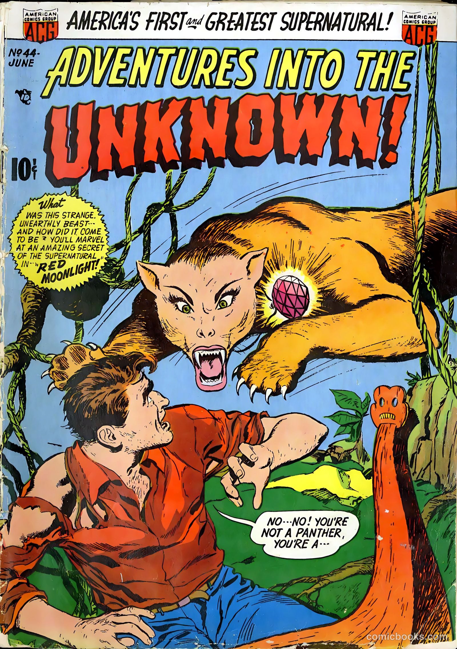 Adventures into the Unknown #44 — page 1 of 36