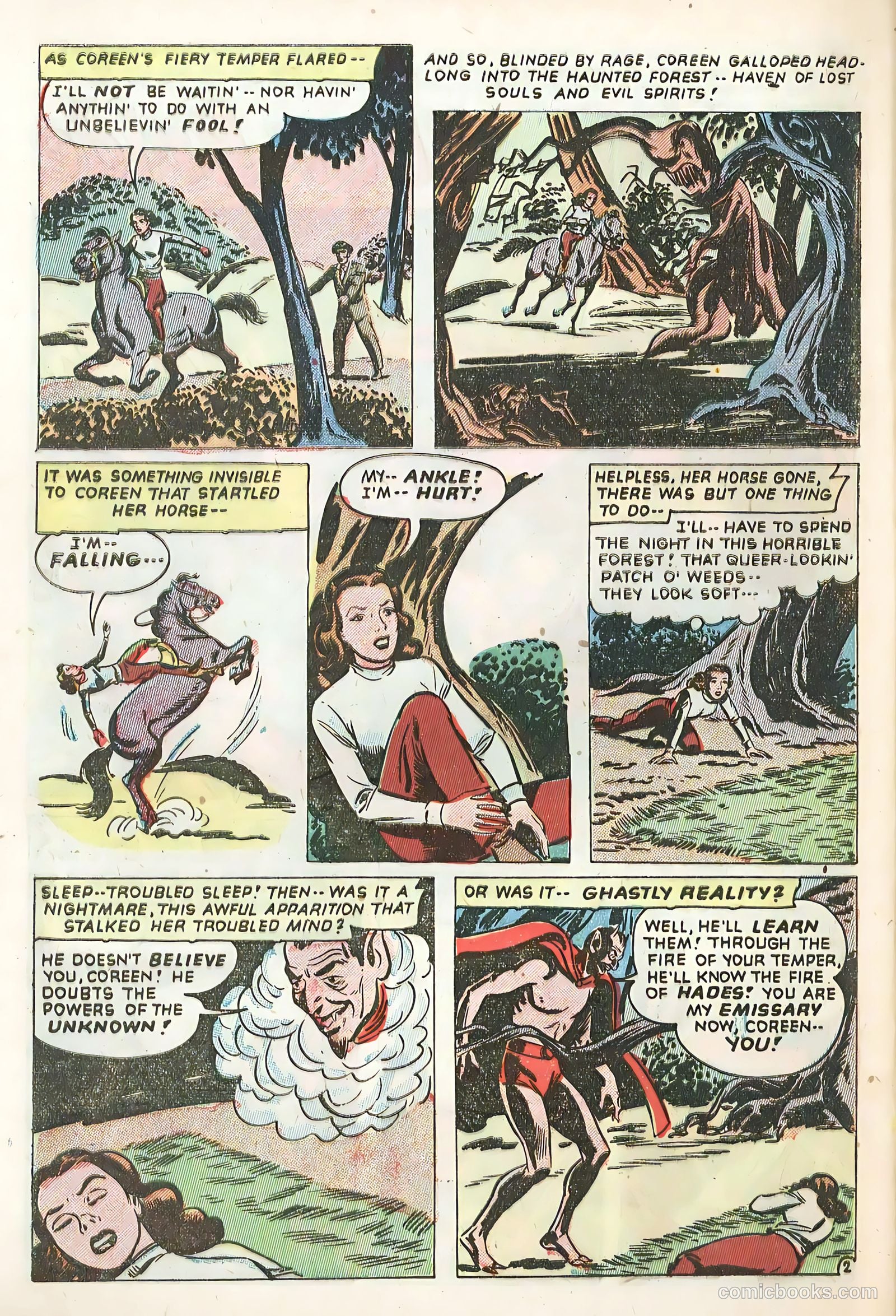 Adventures into the Unknown #44 — page 28 of 36