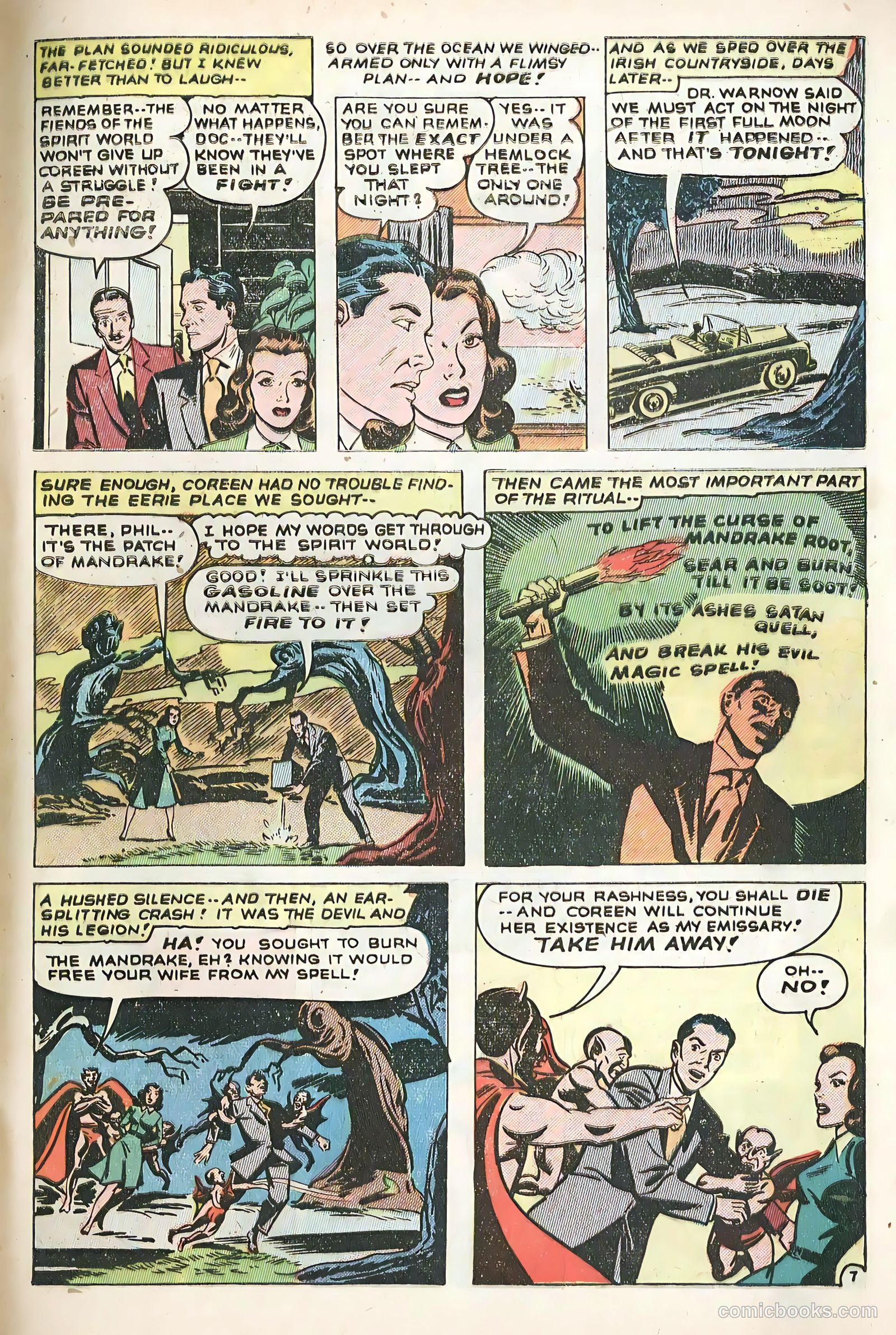 Adventures into the Unknown #44 — page 33 of 36