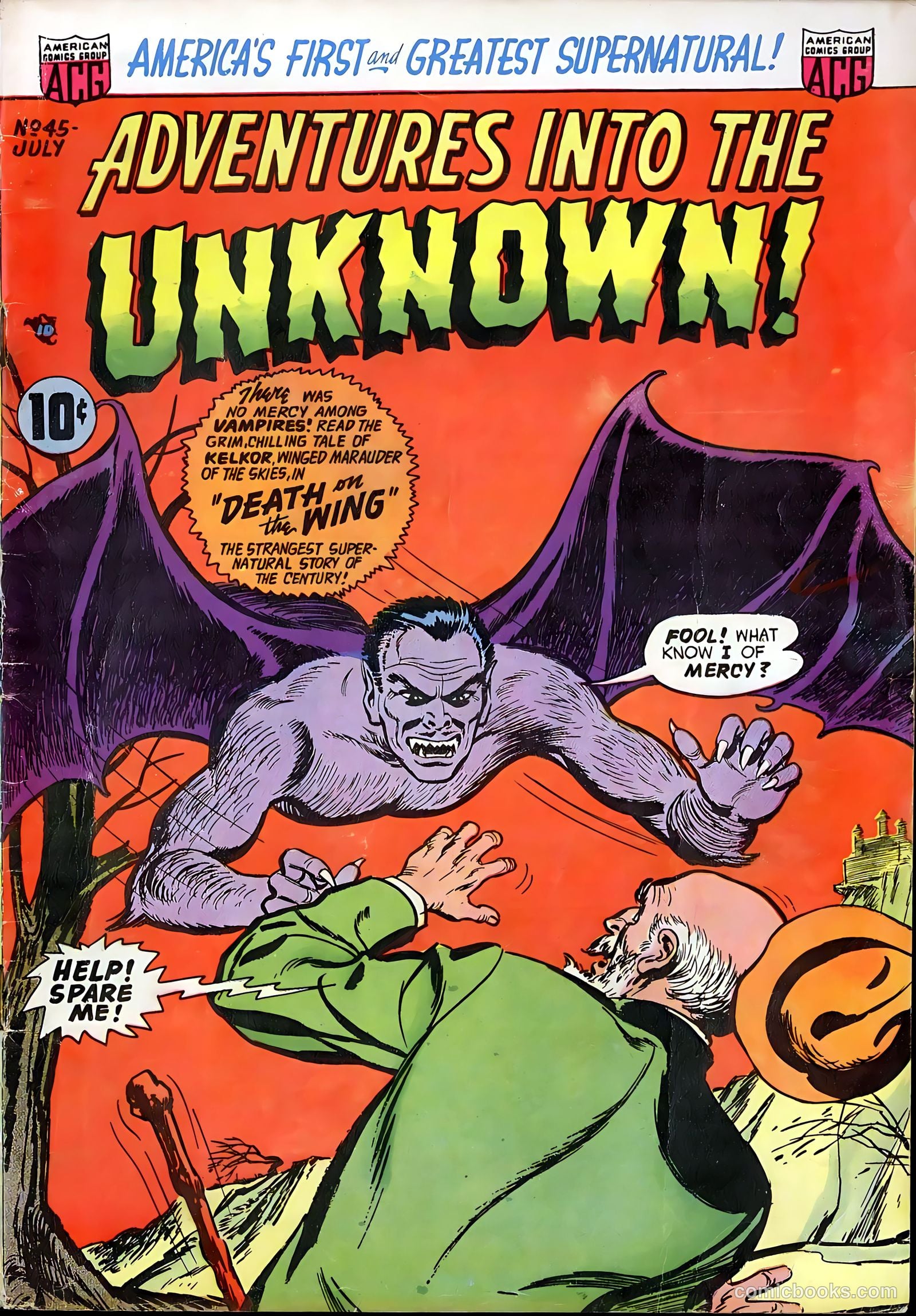 Adventures into the Unknown #45 — page 1 of 36