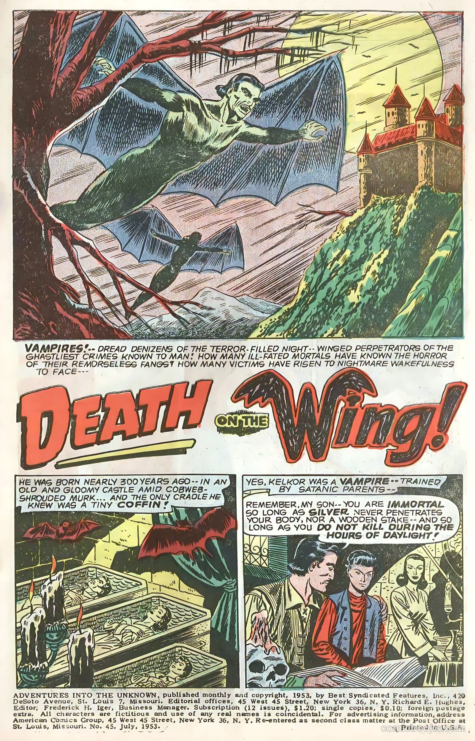 Adventures into the Unknown #45 — page 3 of 36