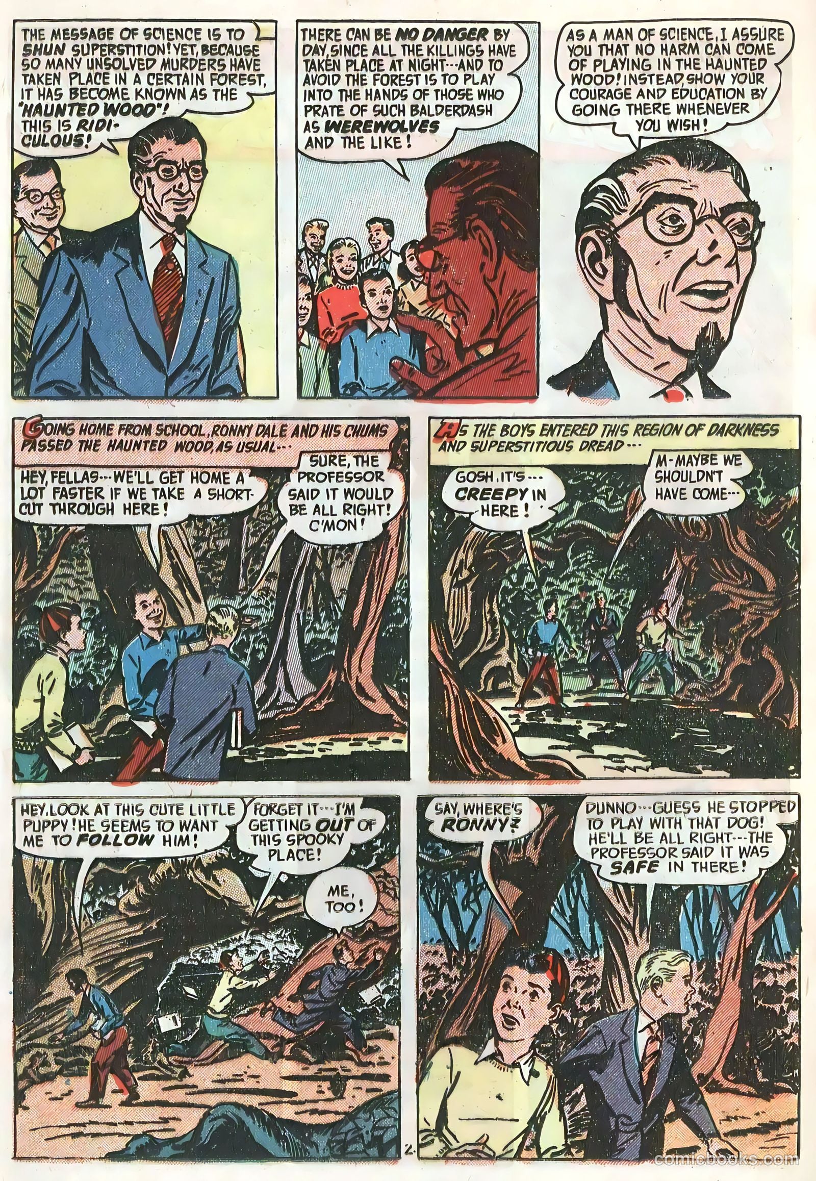 Adventures into the Unknown #45 — page 12 of 36