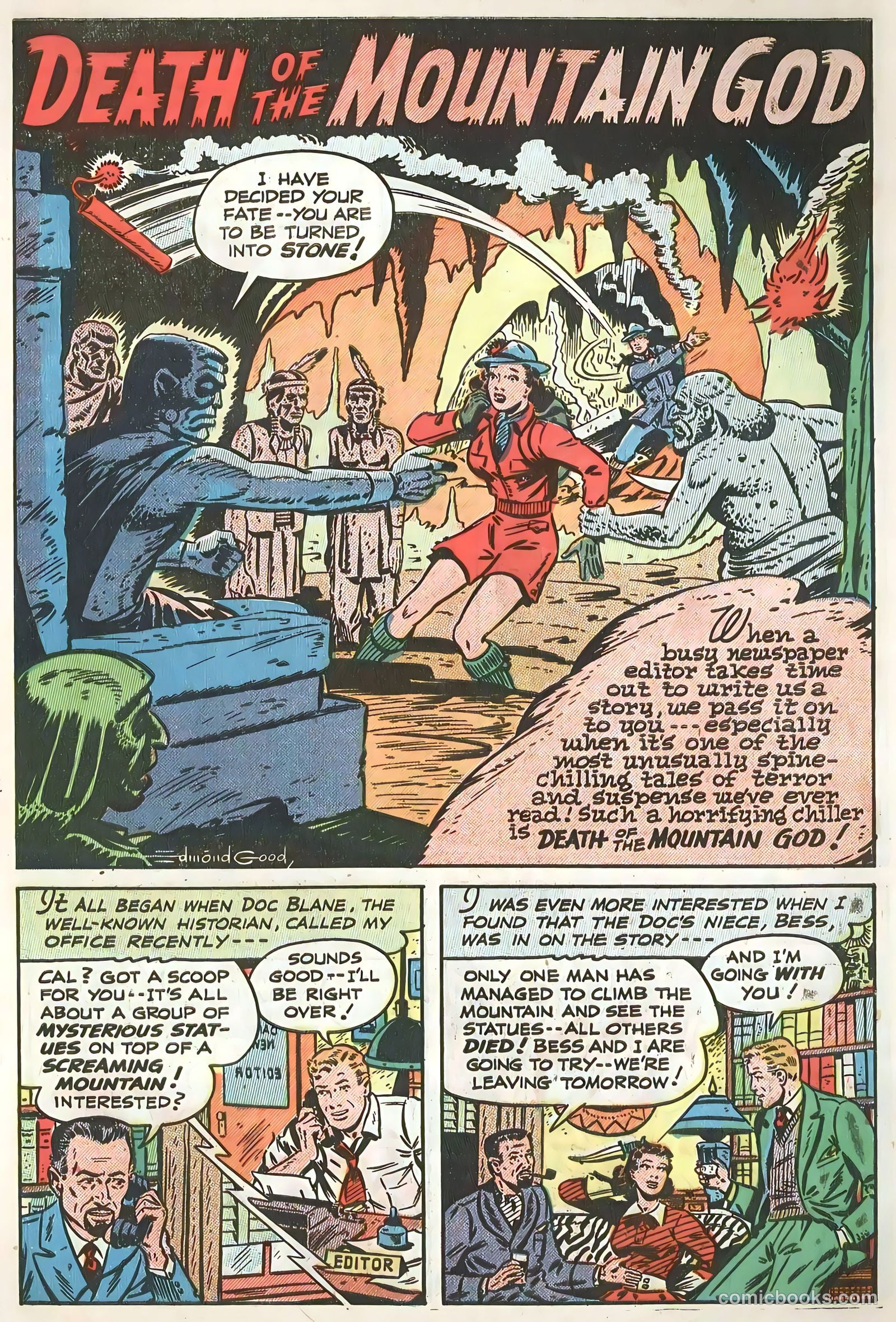 Adventures into the Unknown #45 — page 27 of 36