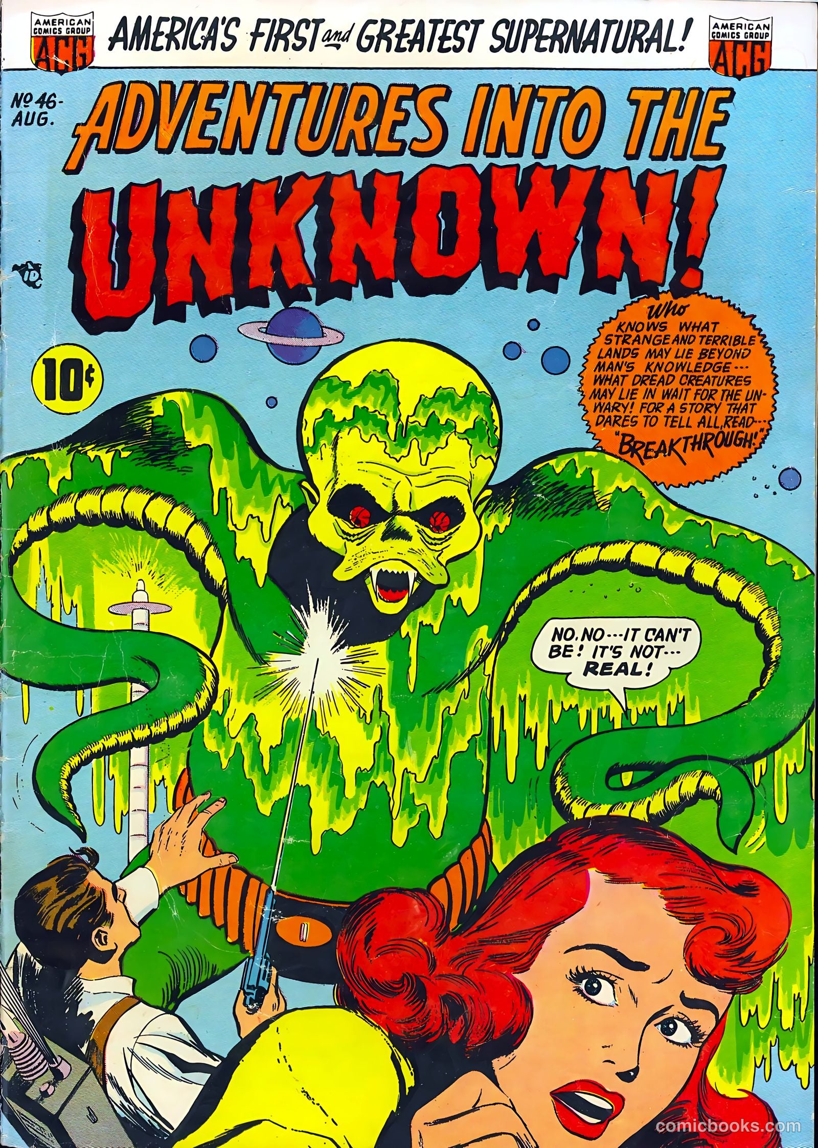 Adventures into the Unknown #46 — page 1 of 36