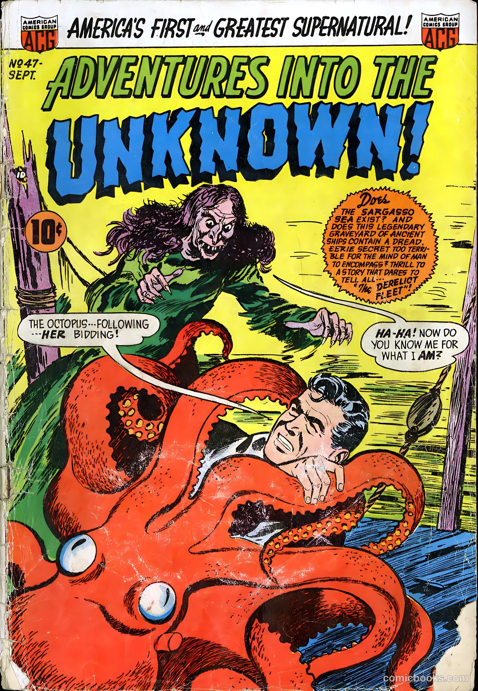 Adventures into the Unknown #47 — page 1 of 36