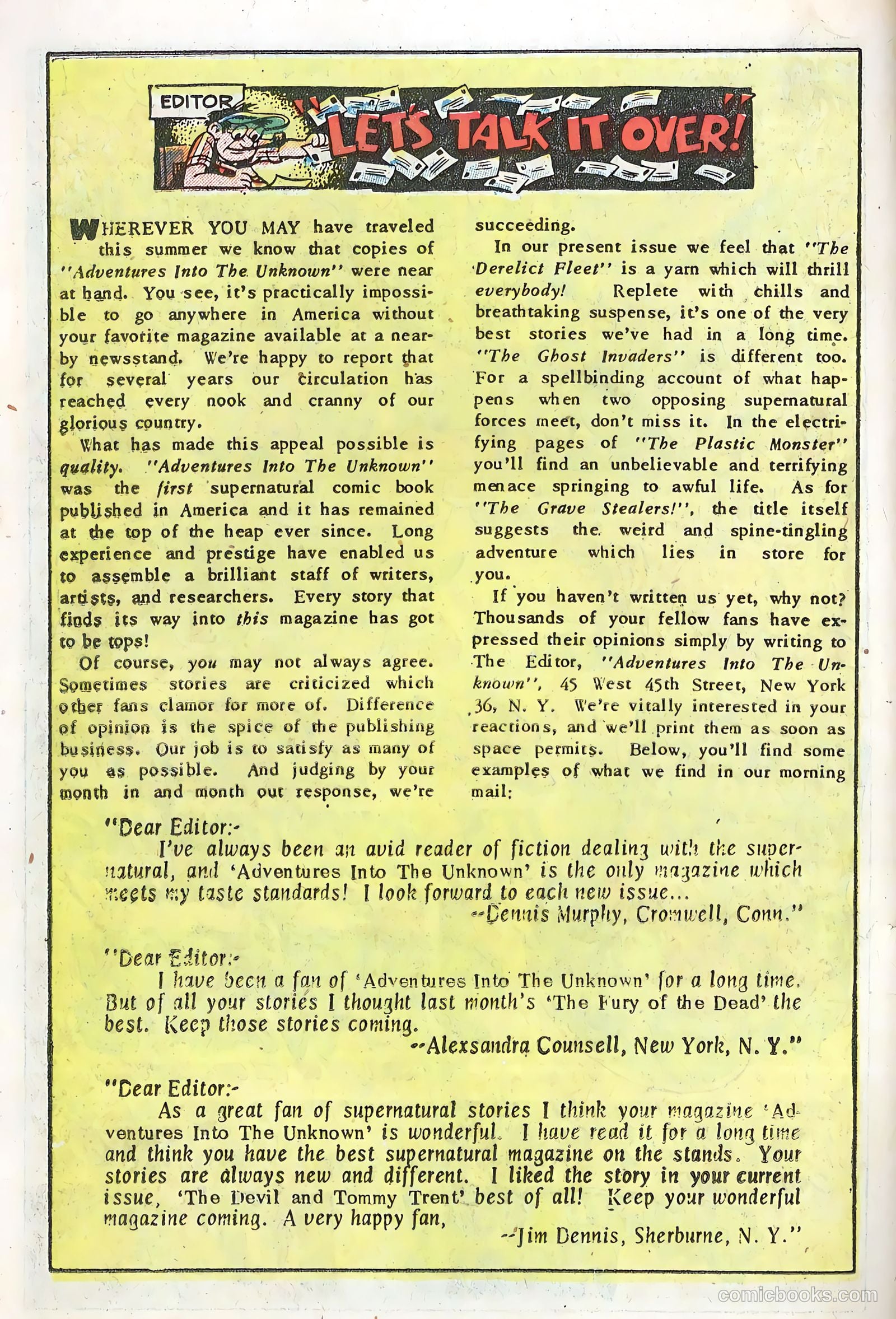 Adventures into the Unknown #47 — page 18 of 36